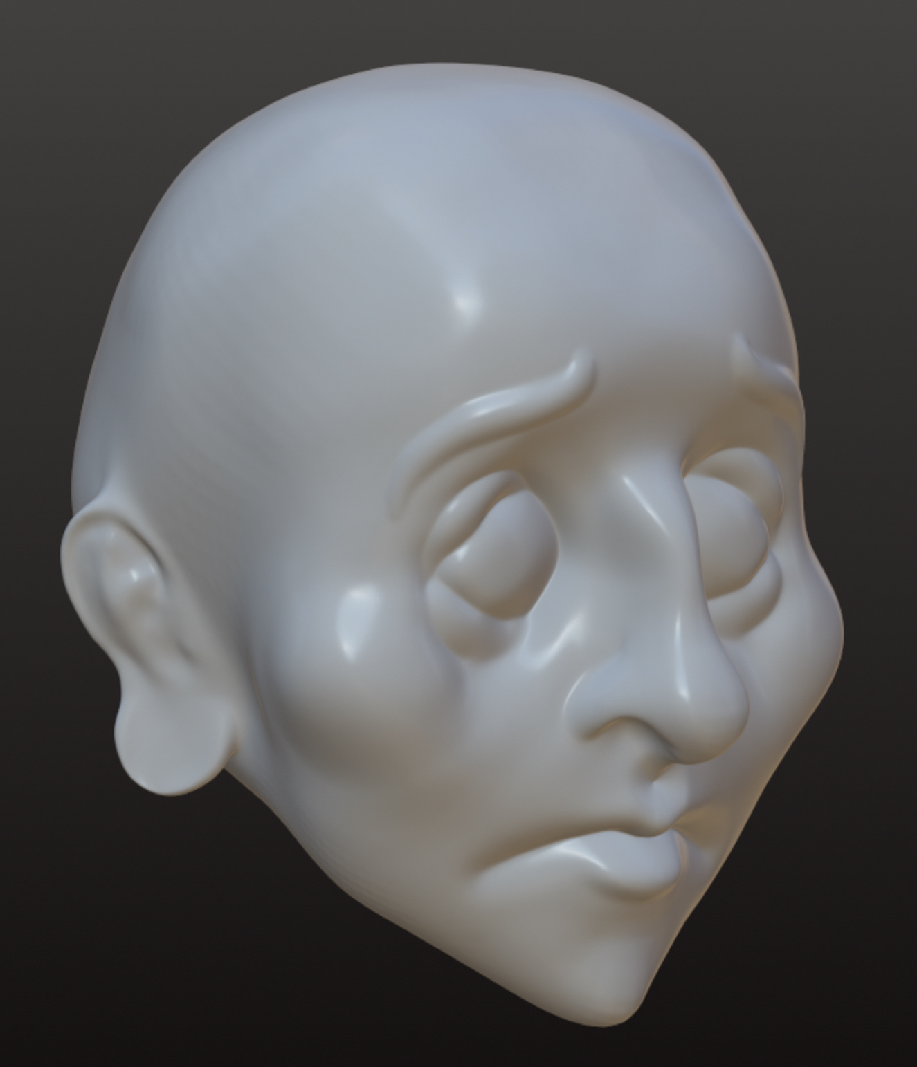 face/head - made with nomad sculpt