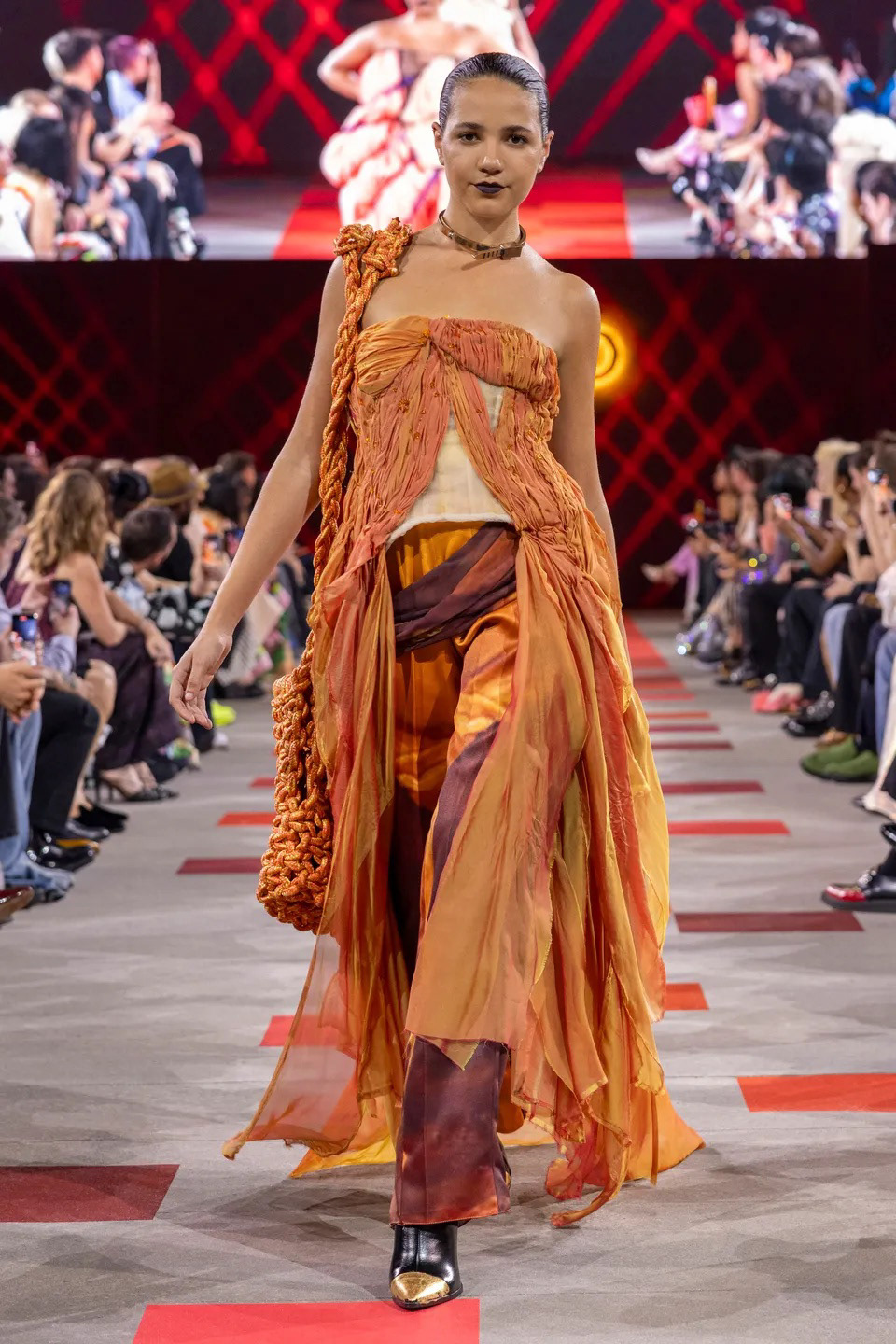 "the muse" - featuring the zip neck cuff, photo courtesy of aman shakya, image featured on vogue runway