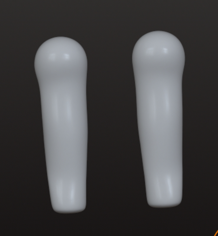 upper arms - made with nomad sculpt