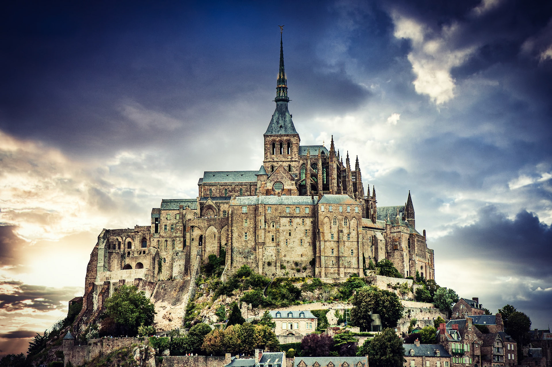 Mont Saint Michel, France