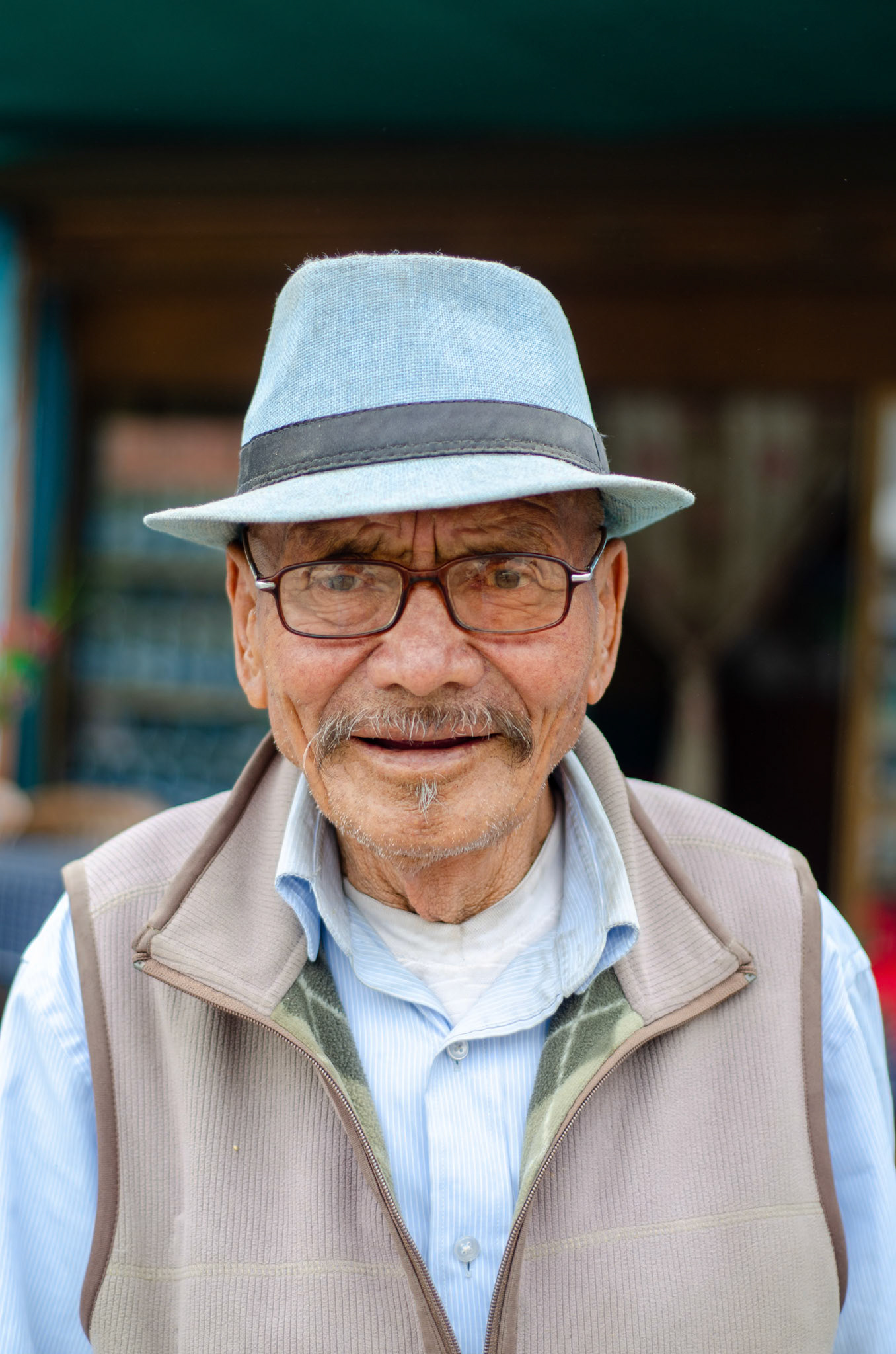Owner of a local café in Ladakh