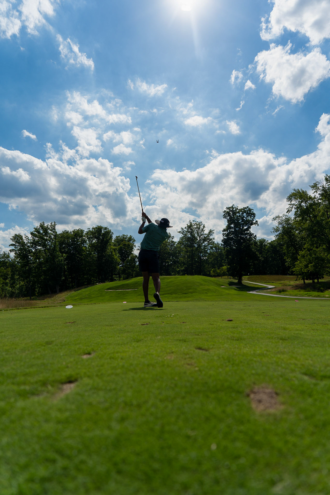 Old Course - Bedford Springs - Hole 4 "Volcano"
