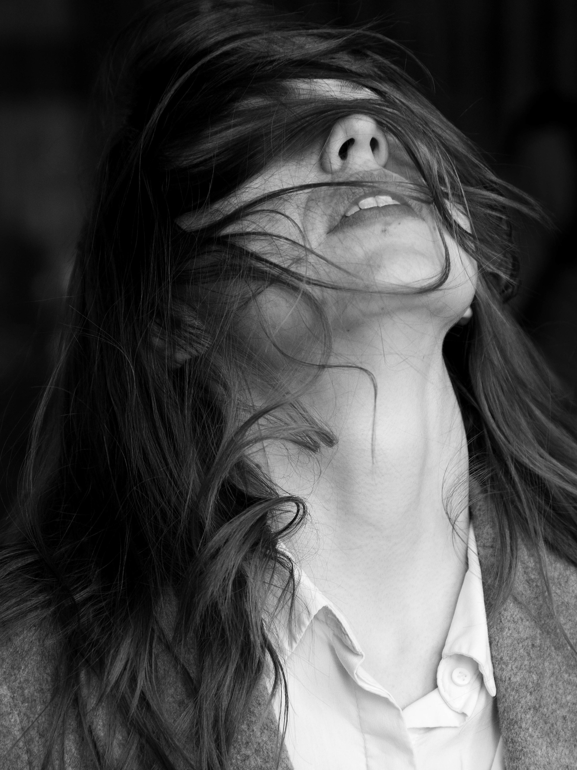 Valentin Vidal photographe noir et blanc black & white portrait surrealism