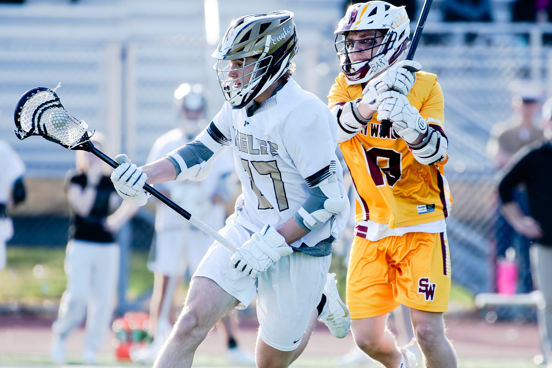 Enfield Eagles Varsity vs South Windsor - April 14, 2025.