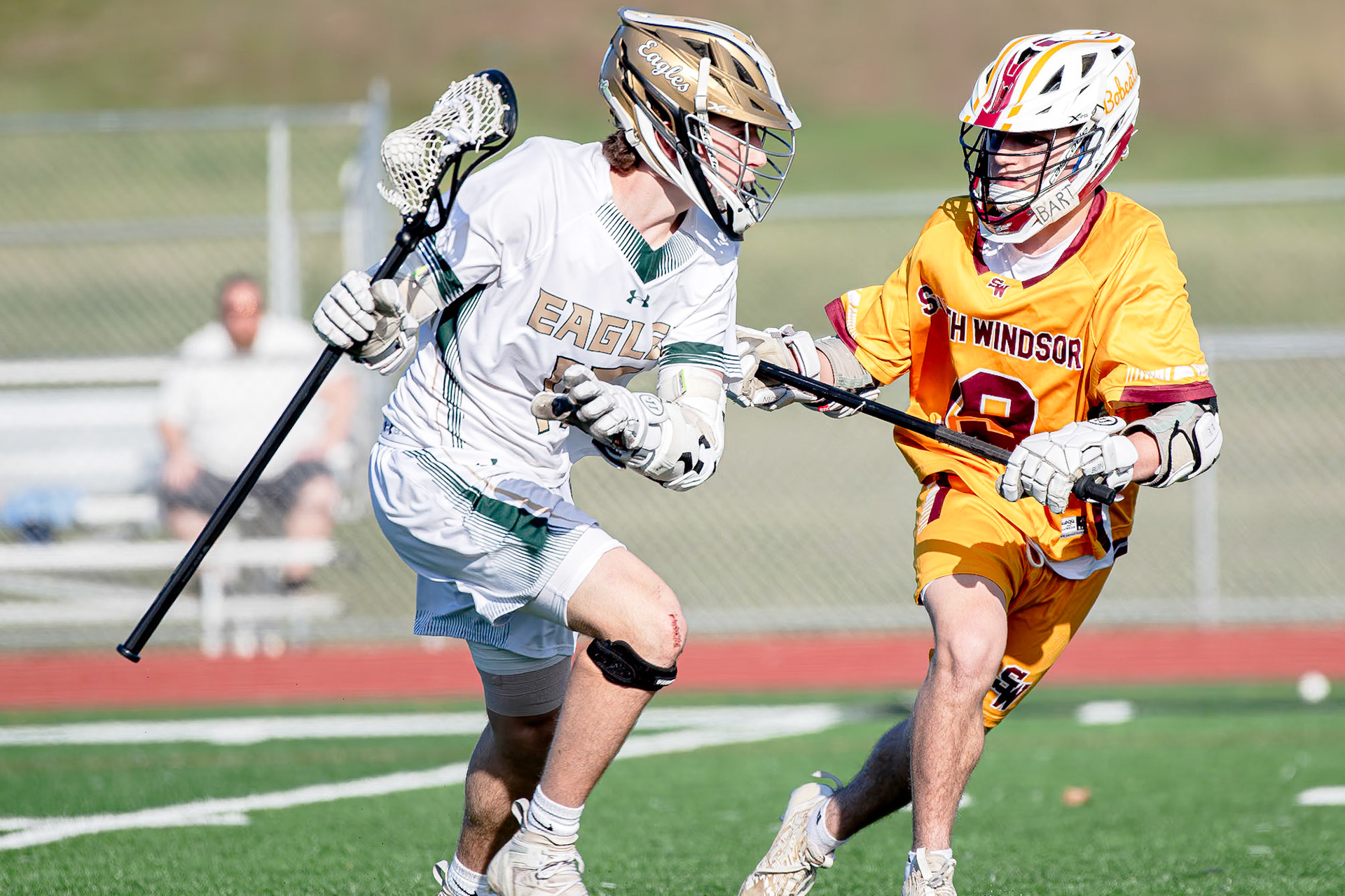 Enfield Eagles Varsity vs South Windsor - April 14, 2025.