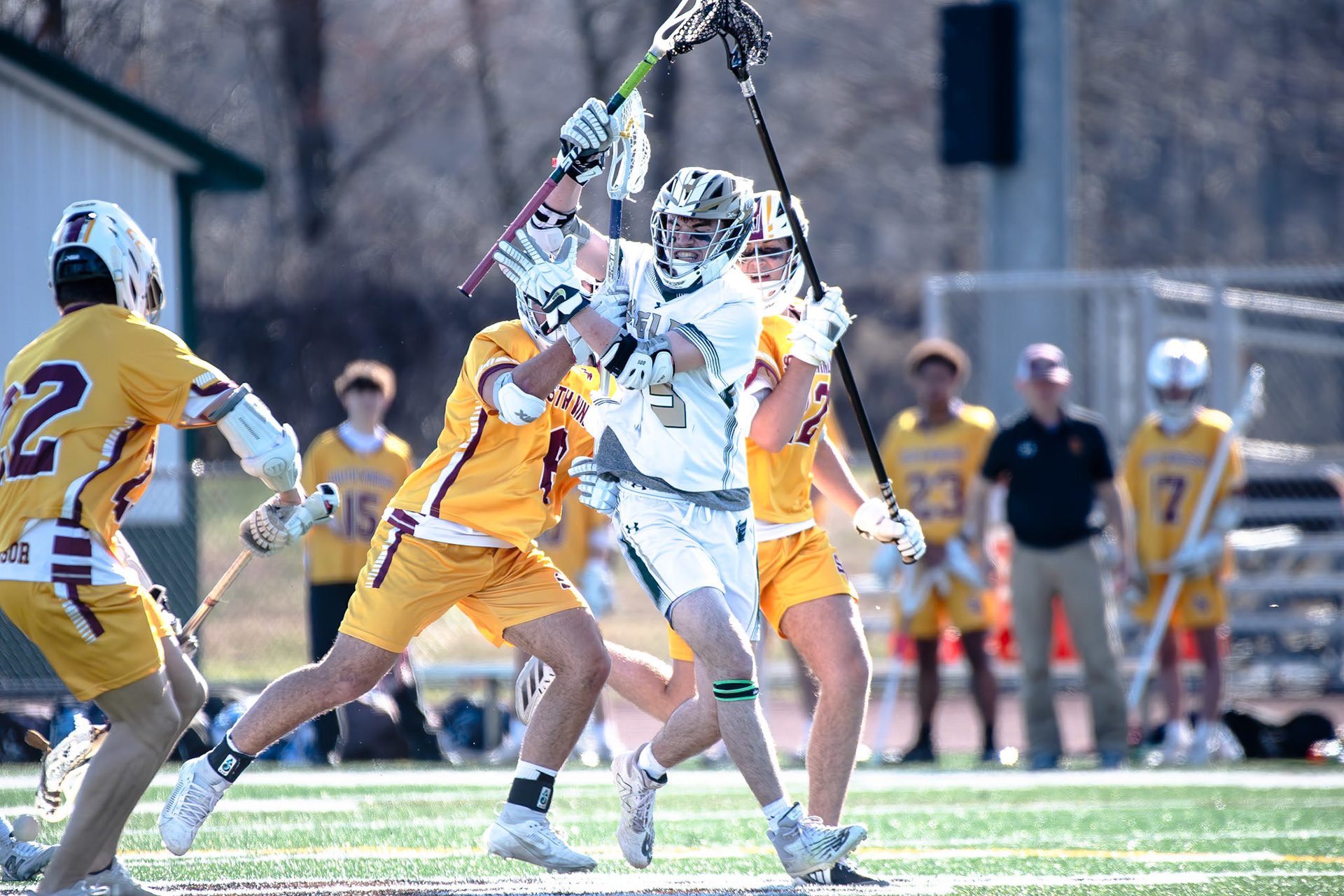 Enfield Eagles Varsity vs South Windsor - April 14, 2025.