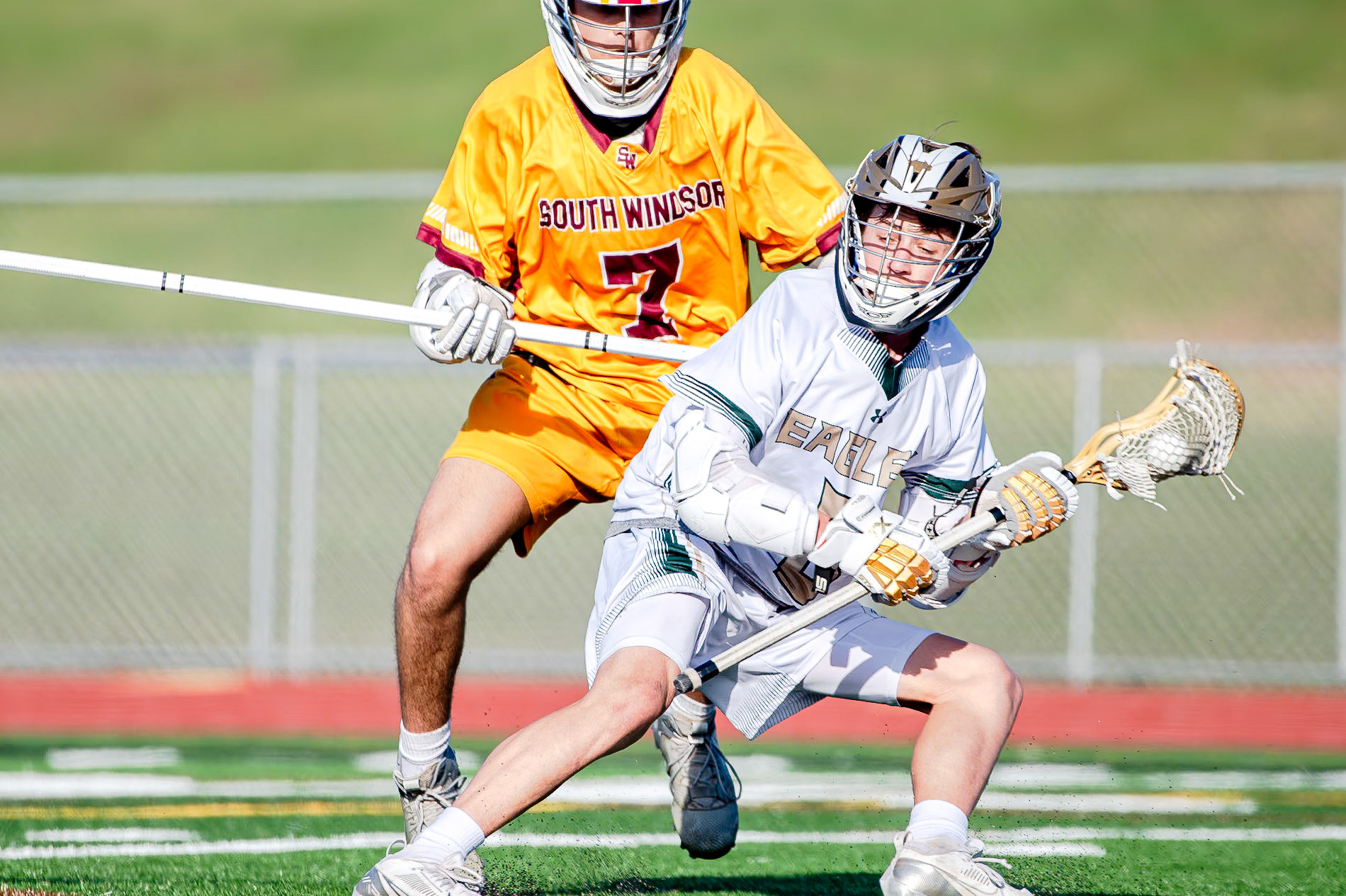 Enfield Eagles Varsity vs South Windsor - April 14, 2025.