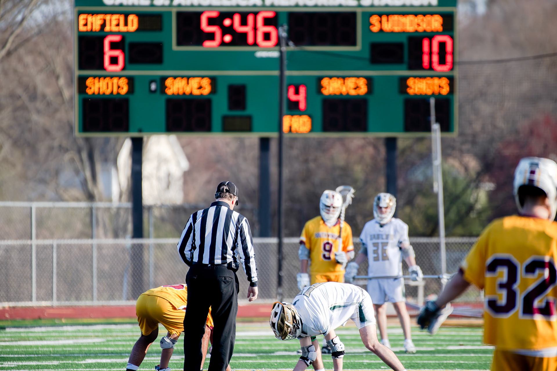 Enfield Eagles Varsity vs South Windsor - April 14, 2025.