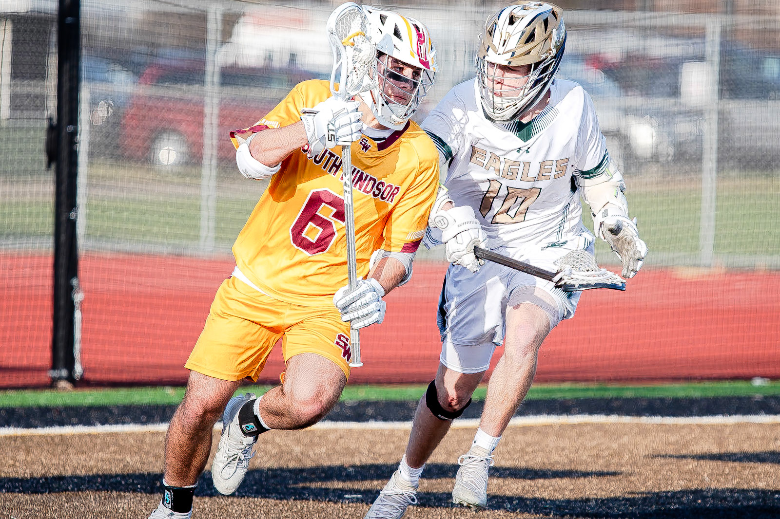 Enfield Eagles Varsity vs South Windsor - April 14, 2025.