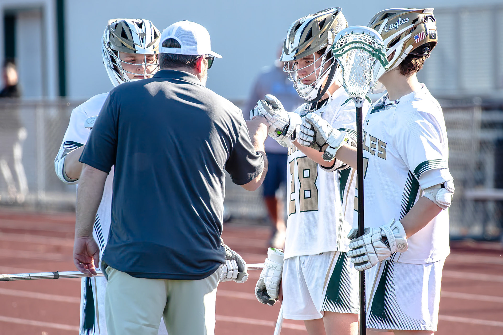 Enfield Eagles Varsity vs South Windsor - April 14, 2025.