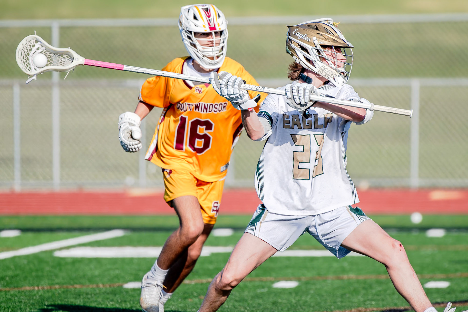 Enfield Eagles Varsity vs South Windsor - April 14, 2025.