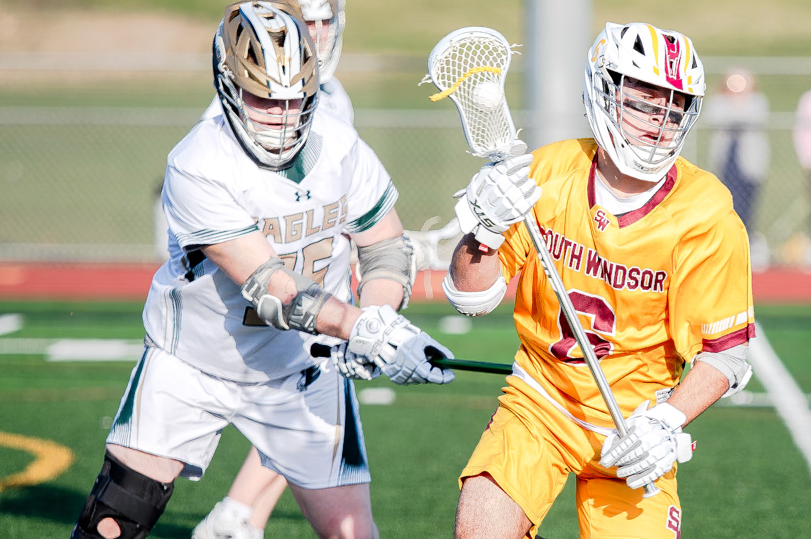 Enfield Eagles Varsity vs South Windsor - April 14, 2025.