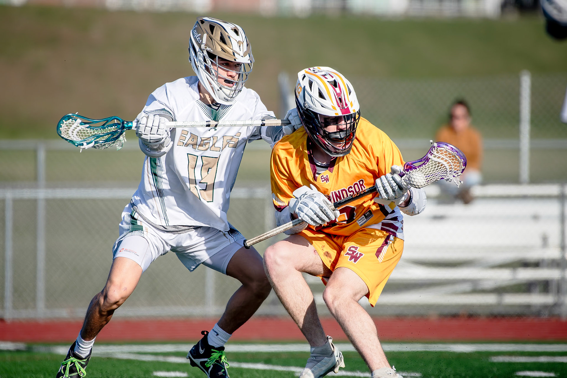 Enfield Eagles Varsity vs South Windsor - April 14, 2025.