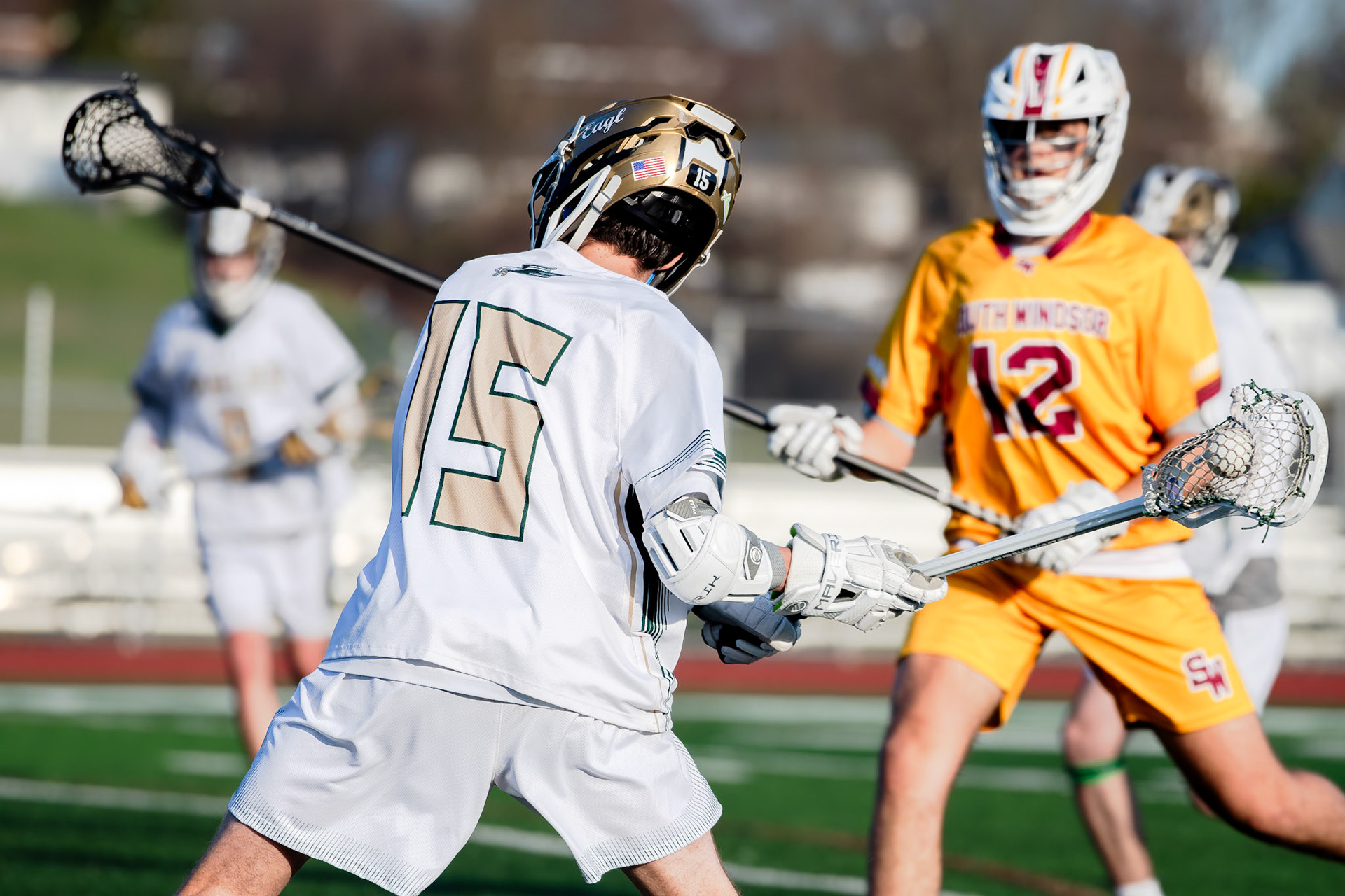 Enfield Eagles Varsity vs South Windsor - April 14, 2025.