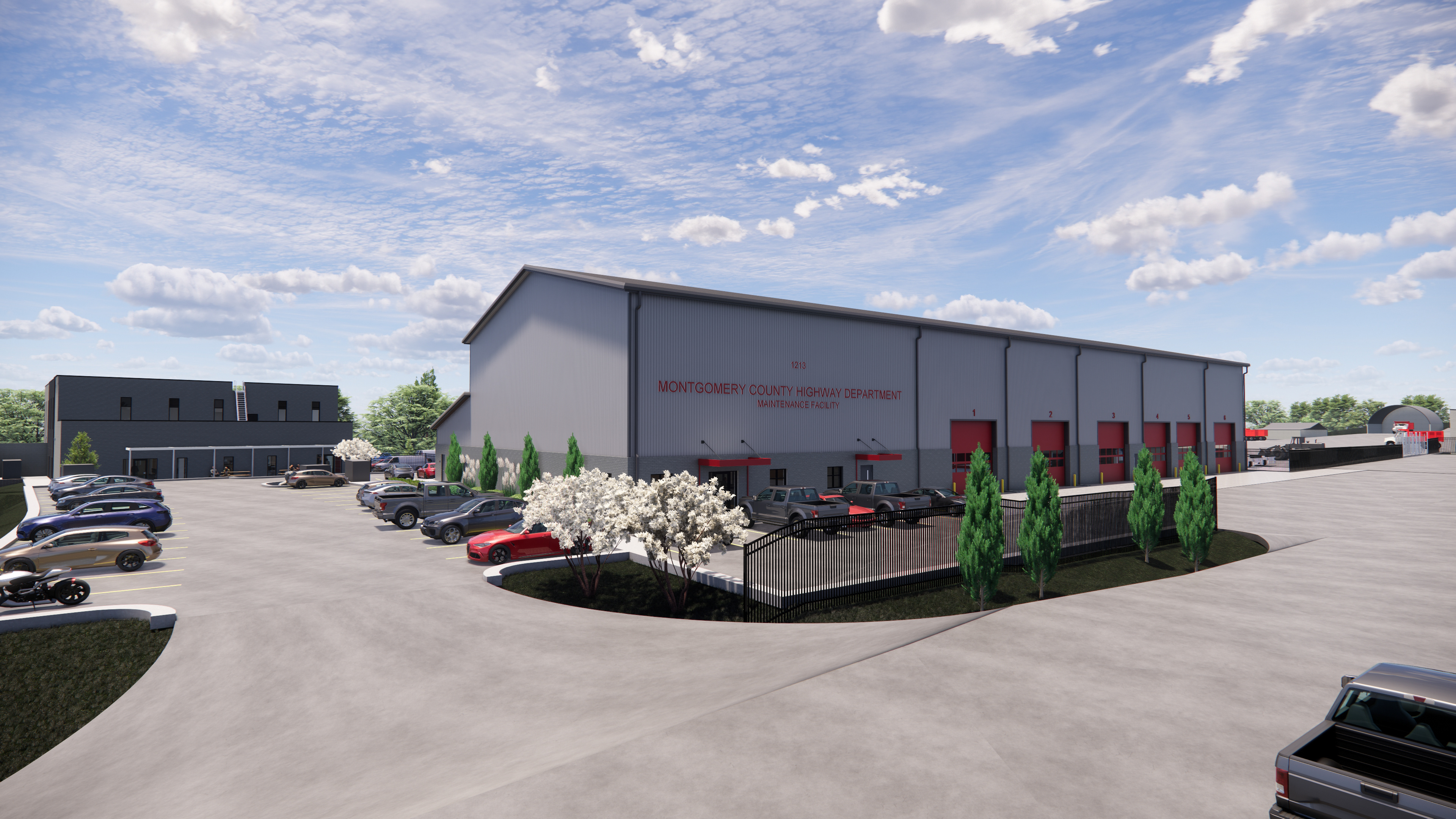 Rendering: Maintenance Facility