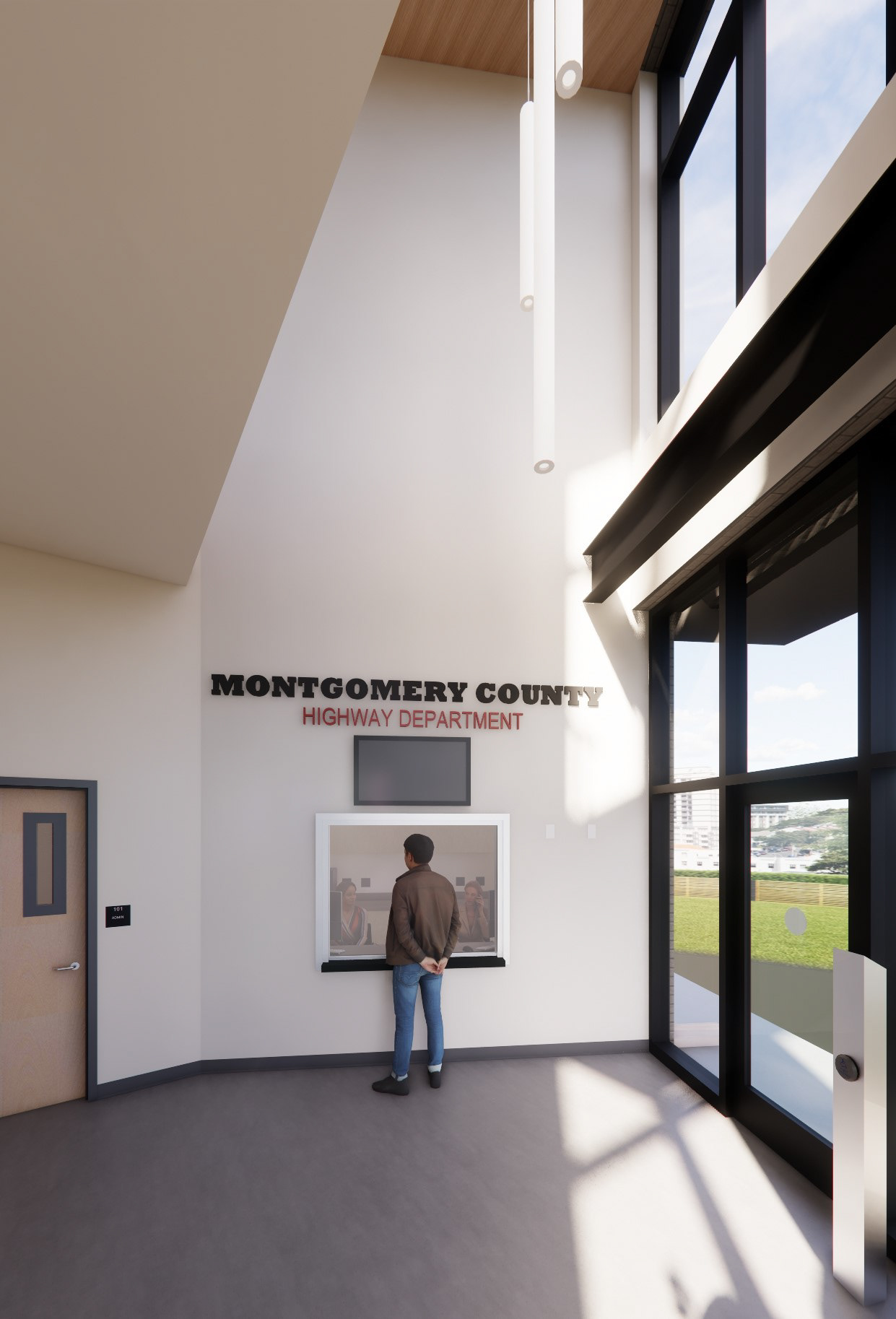 Rendering: Admin Lobby