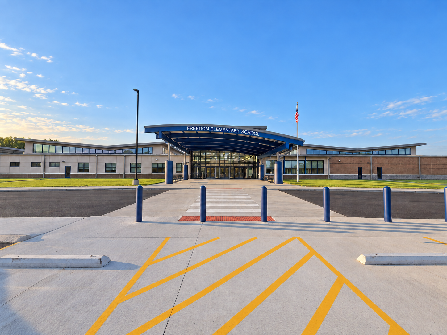 Exterior: Constructed
