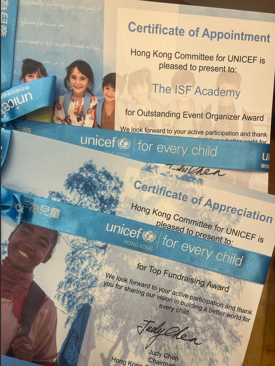 We received Outstanding Event Organiser Award & Top Fundraising Award!