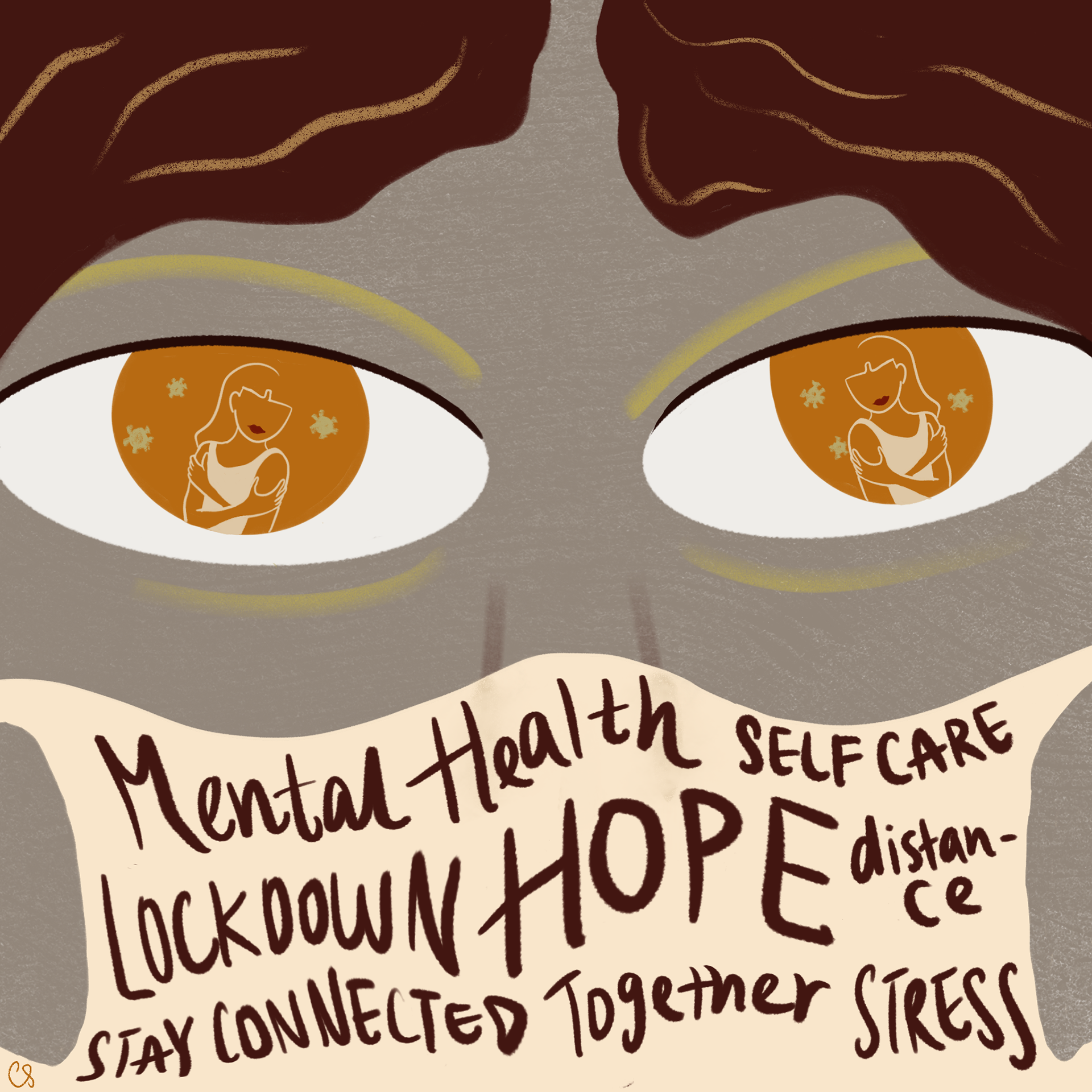 Selfgazing (COVID Mental Health), 2022