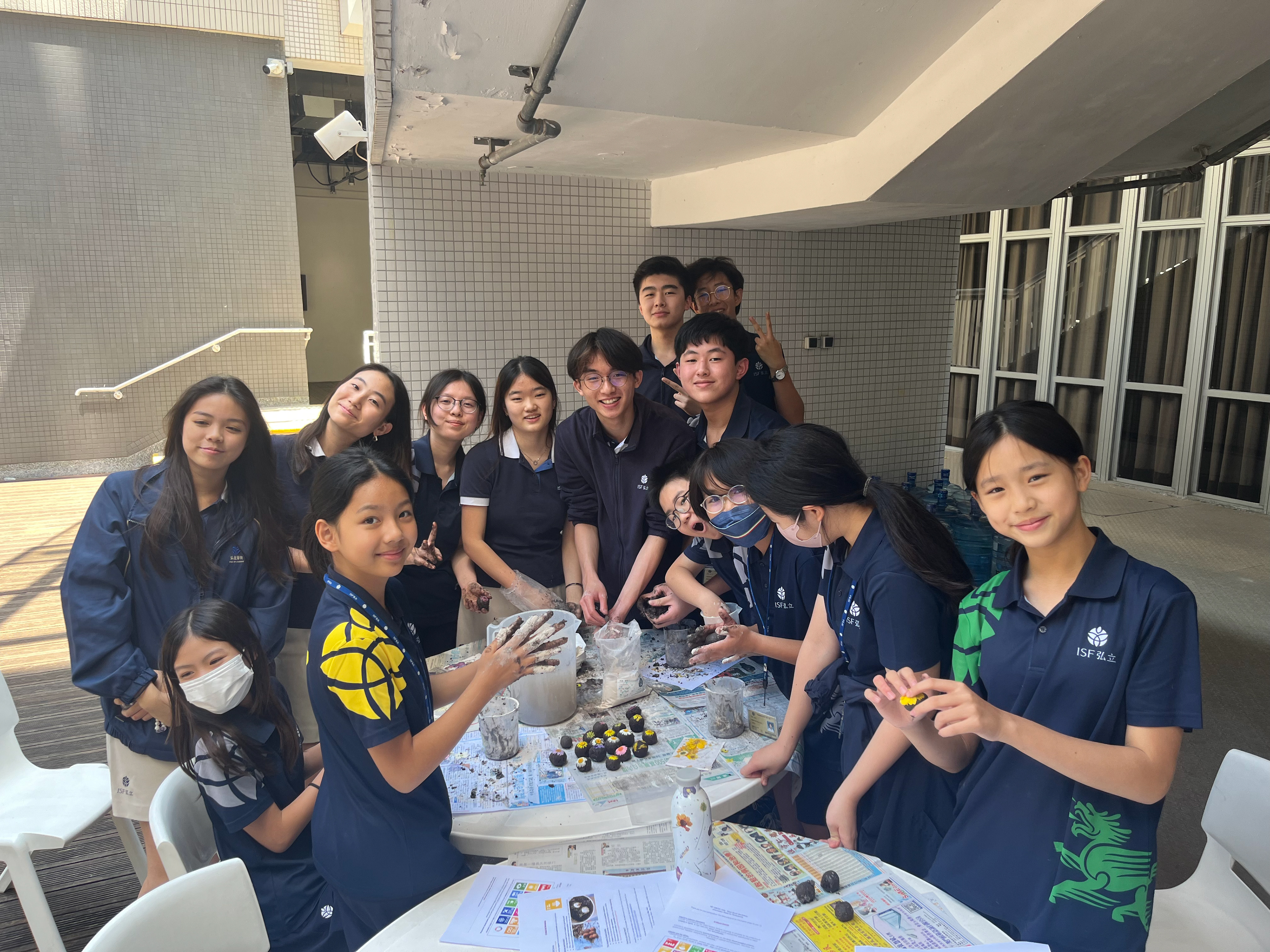 UNICEF Club seed bomb workshop, won Outstanding Organiser Award