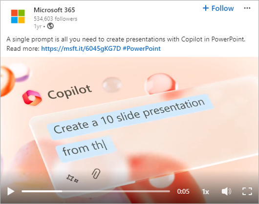 Copilot in PowerPoint