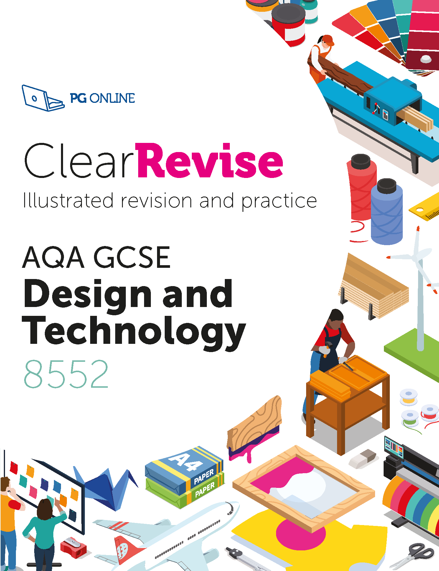 AQA GCSE Design & Technology book cover