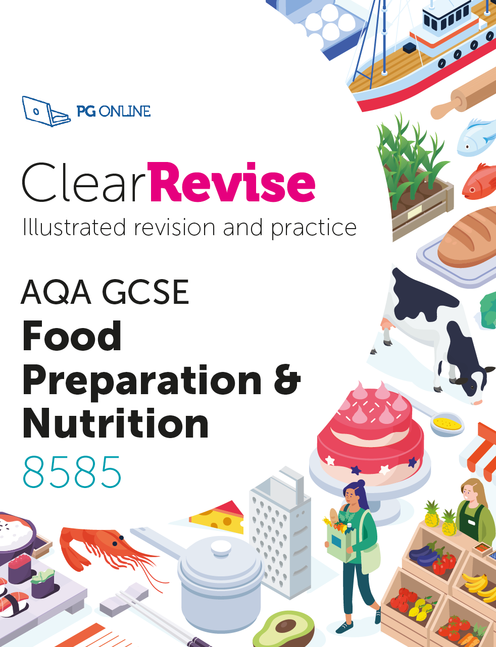AQA GCSE Food Preparation and Nutrition book cover
