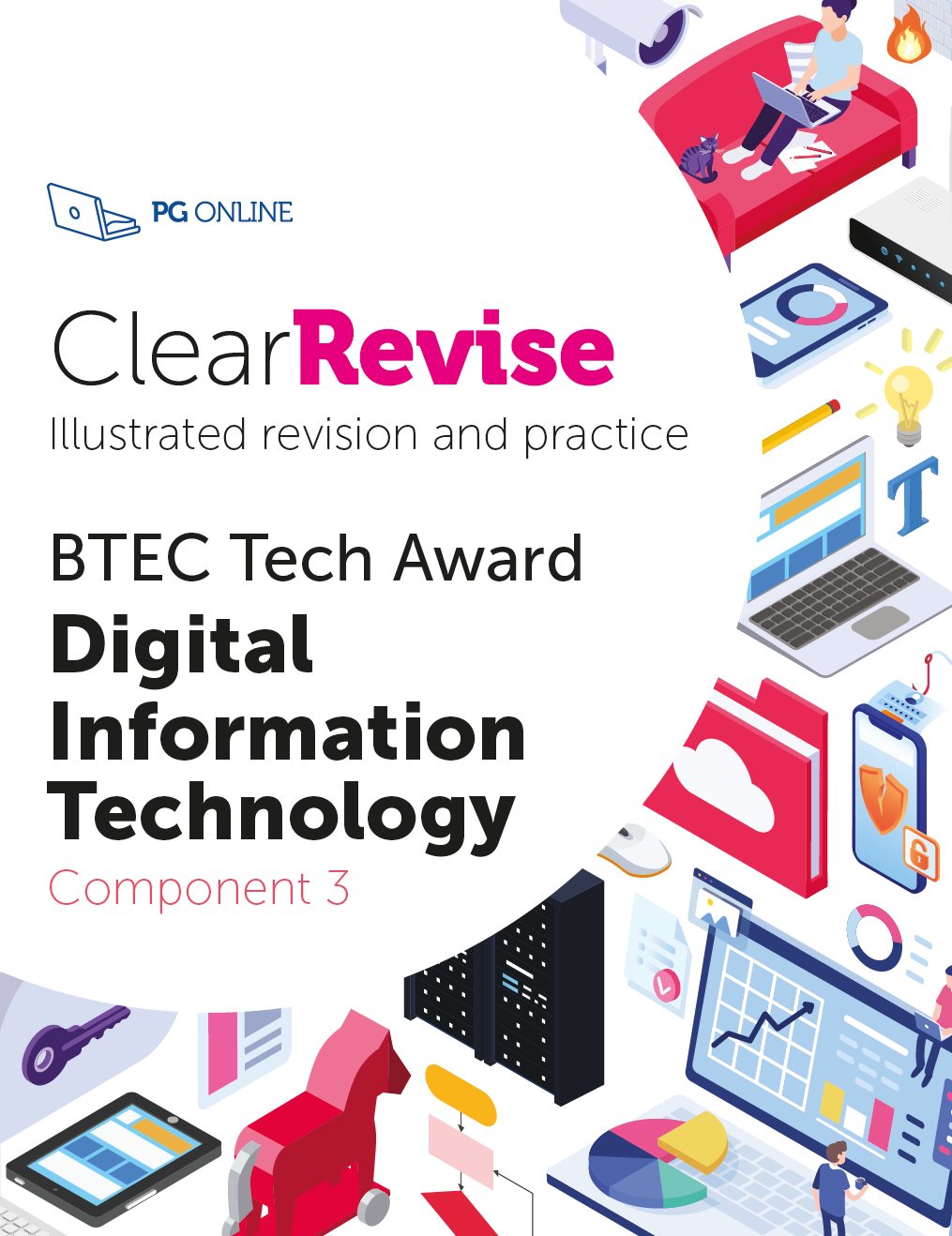 BTEC Tech Award Digital Information Technology book cover
