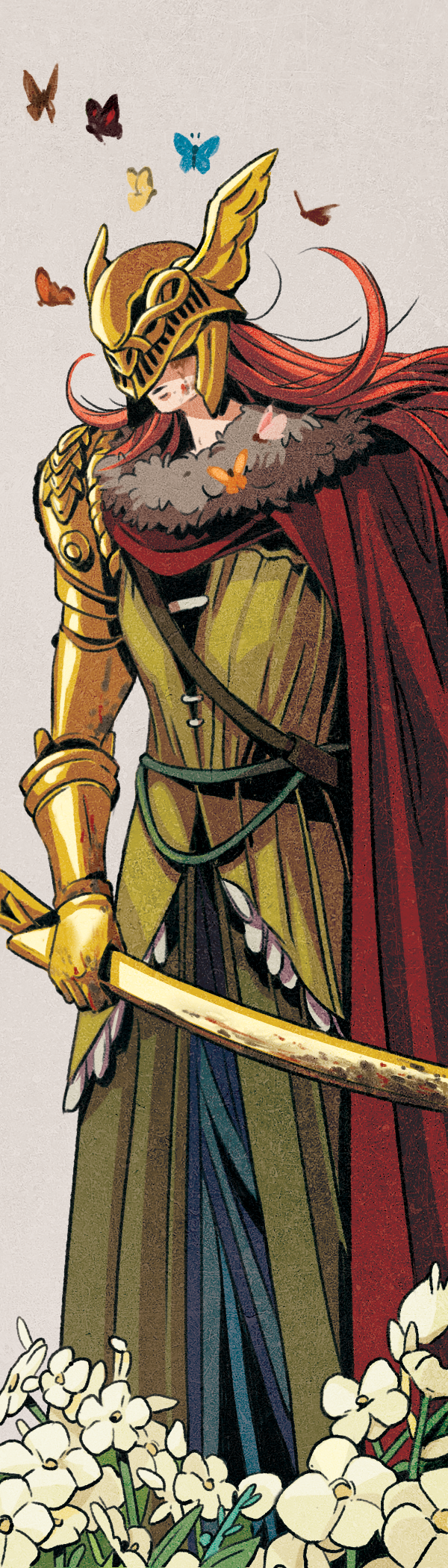 Malenia (Souls and Ronin Bookmarks)