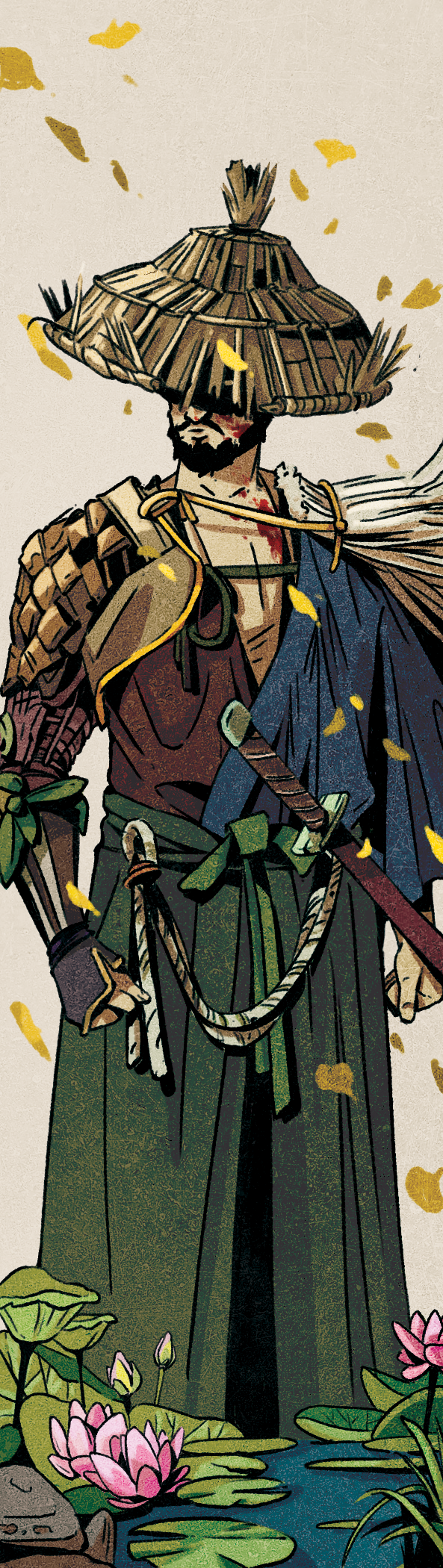 Ryuzo (Souls and Ronin Bookmarks)
