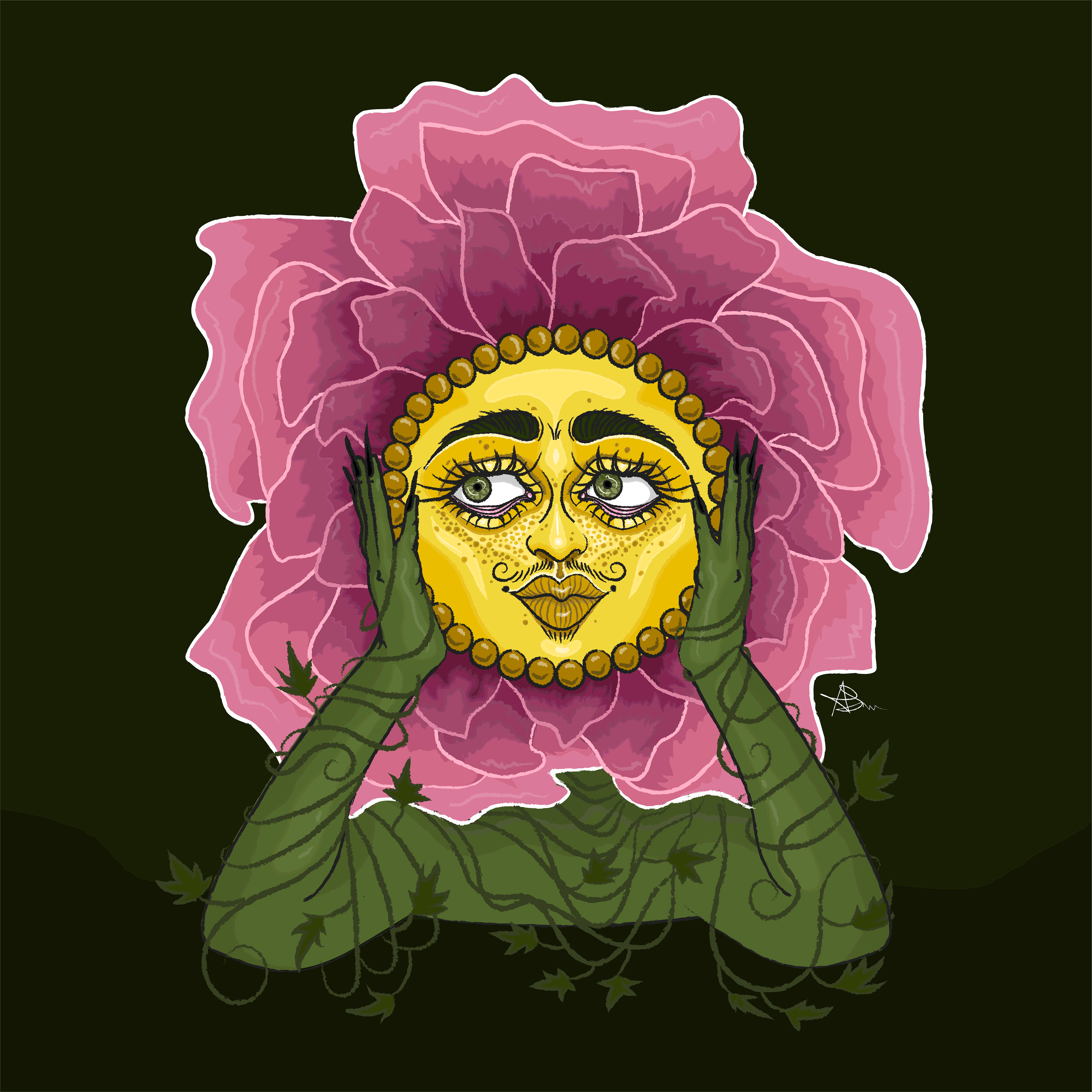 Hay Fever - Digital Illustration (Adobe Illustrator)
