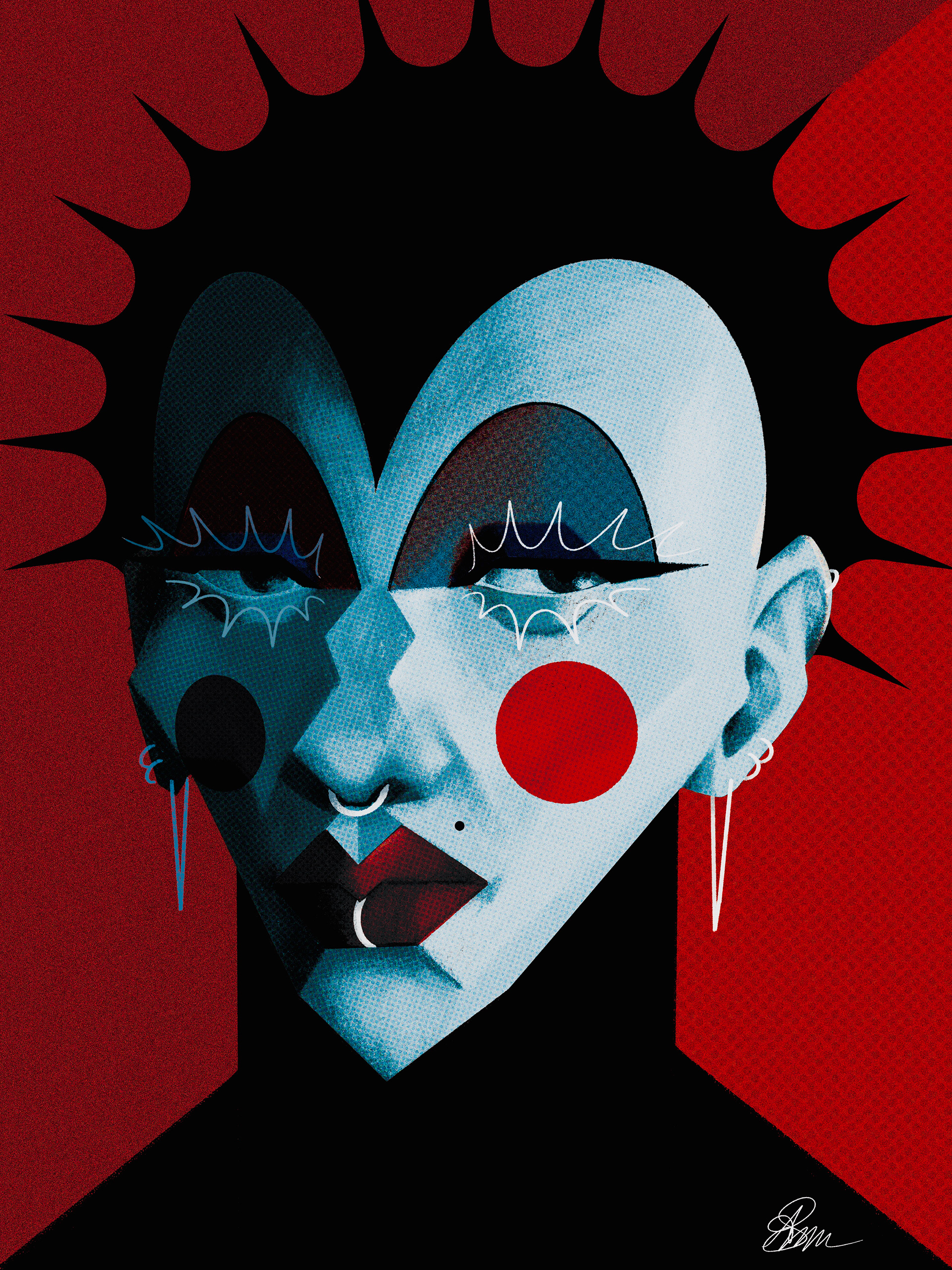 Labret - Digital Illustration (Procreate & Photoshop)