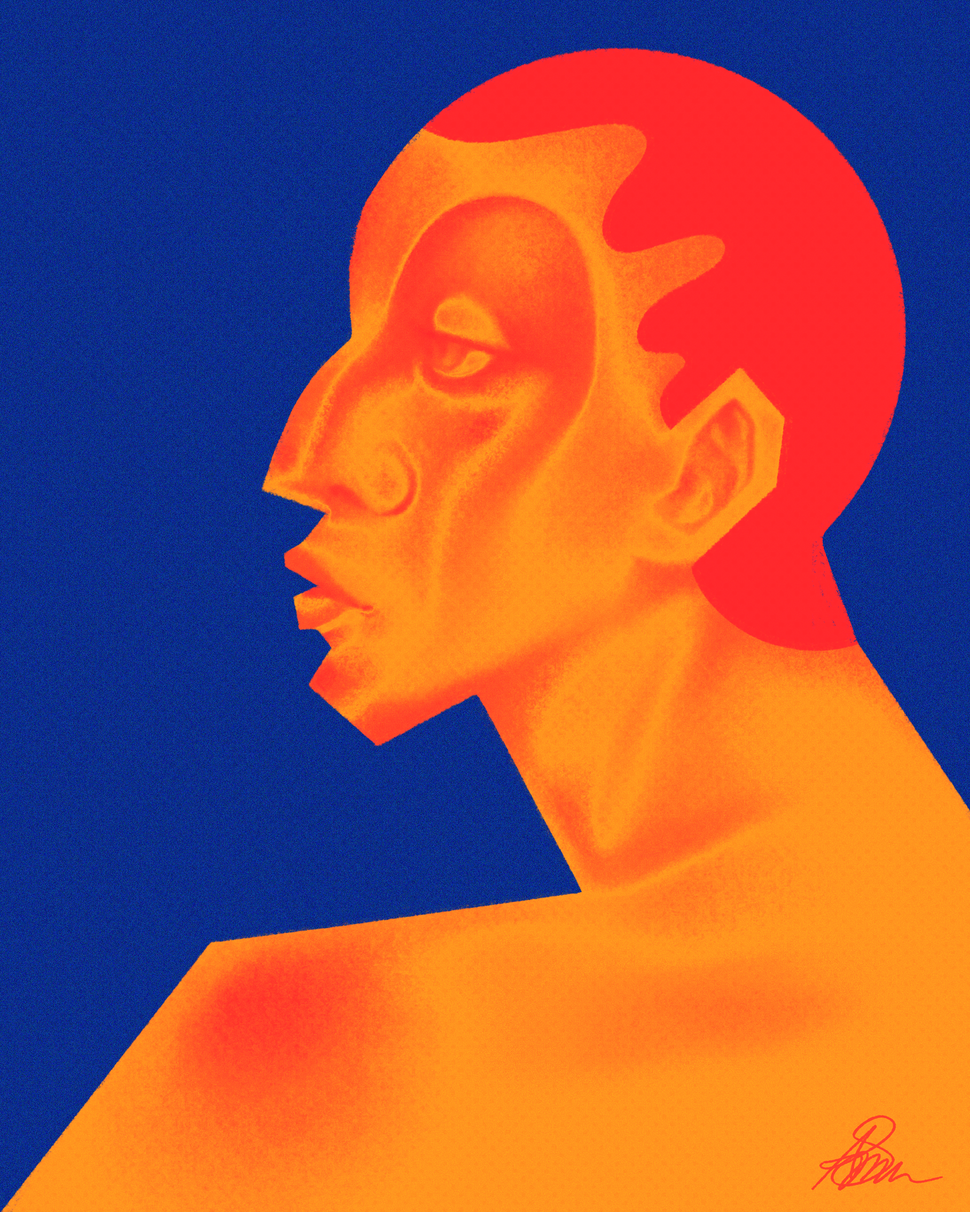 Tamara - Digital Illustration (Procreate & Photoshop)