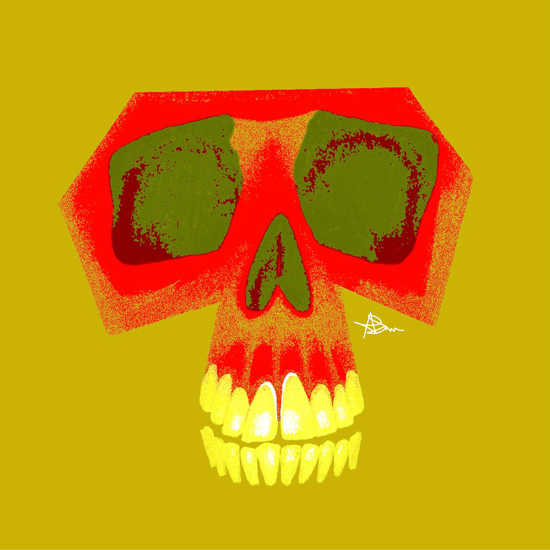 Toothy Smile  - Digital Illustration (Procreate & Photoshop)