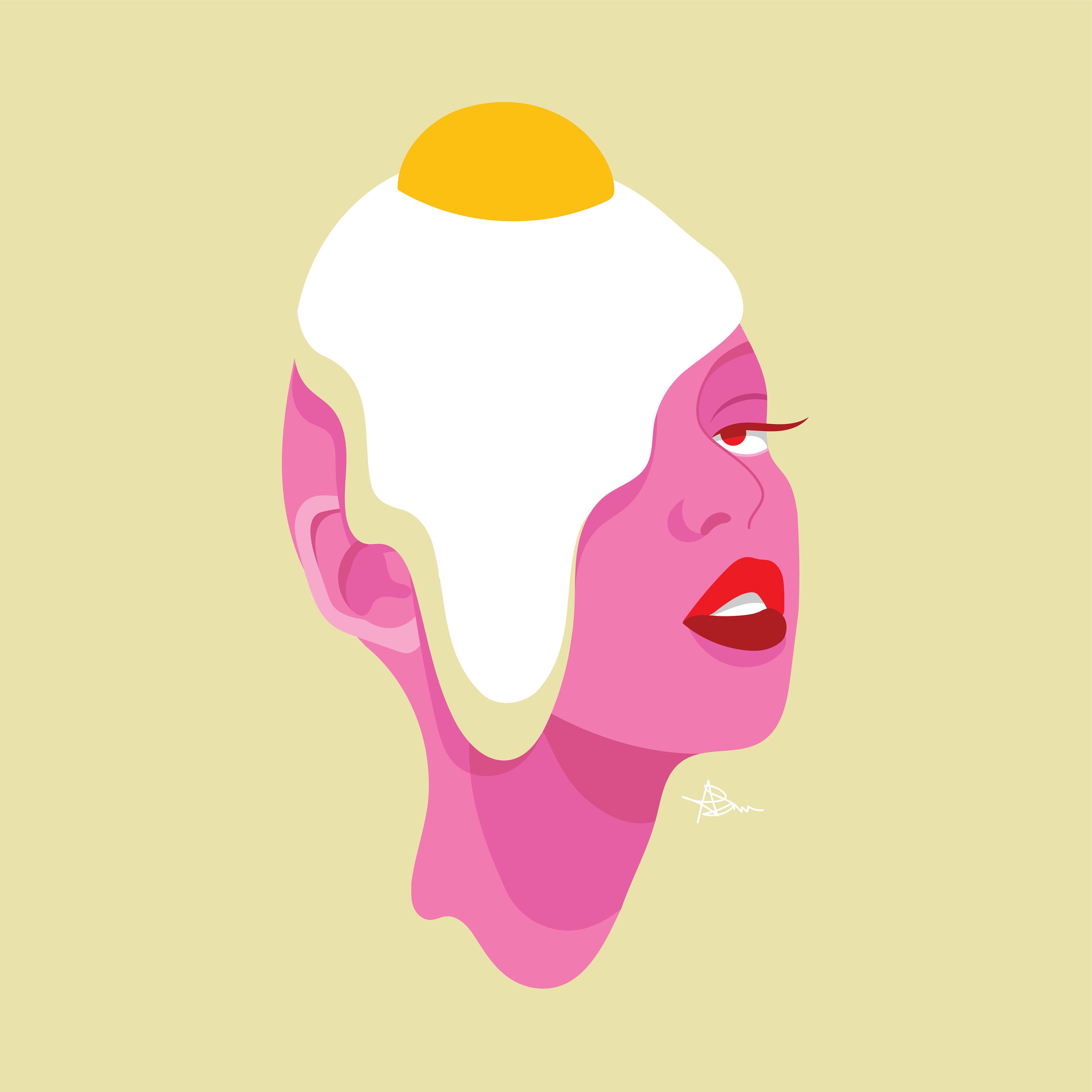 Sunny Side Up - Digital illustration (Adobe Illustrator)