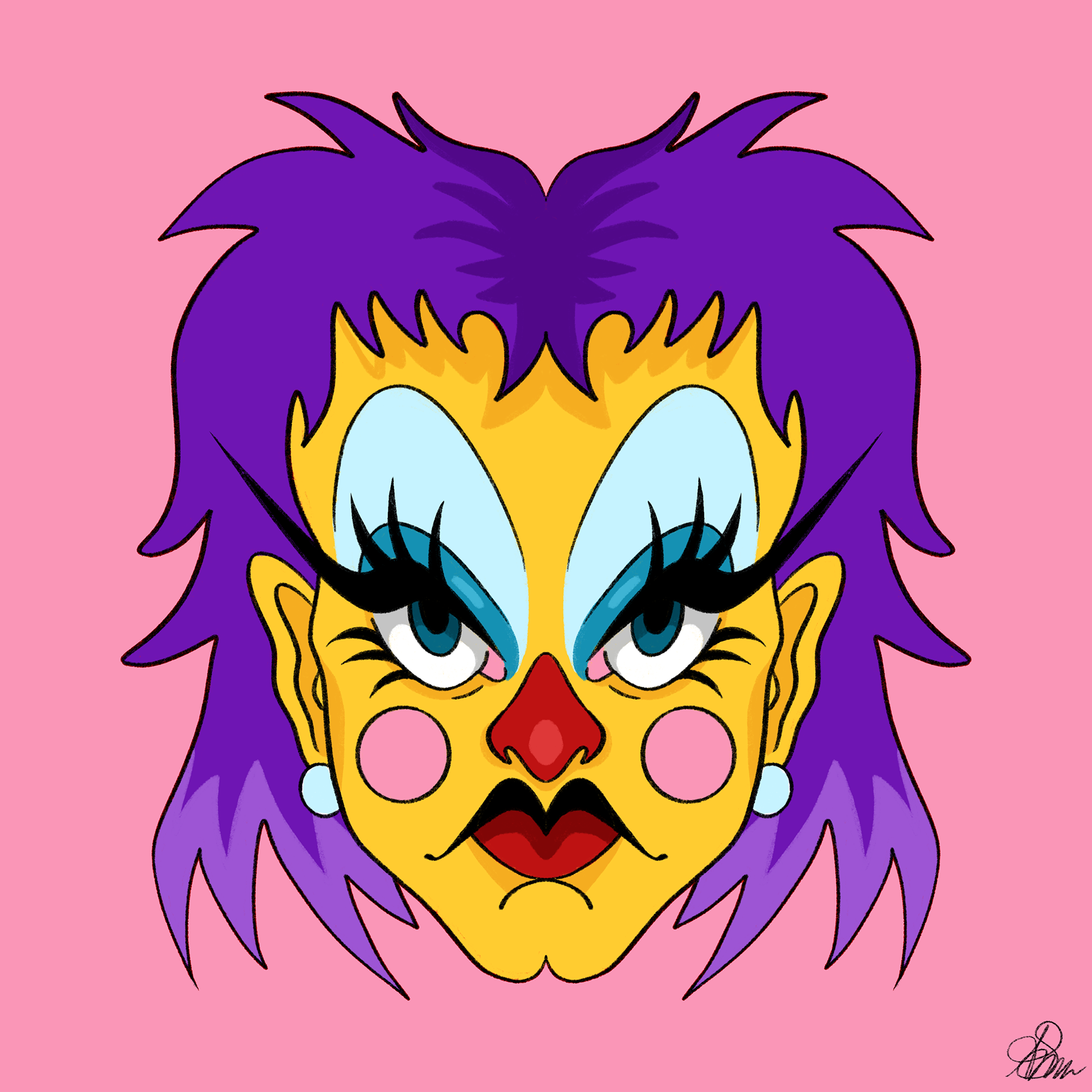 Geena - Digital Illustration (Procreate)