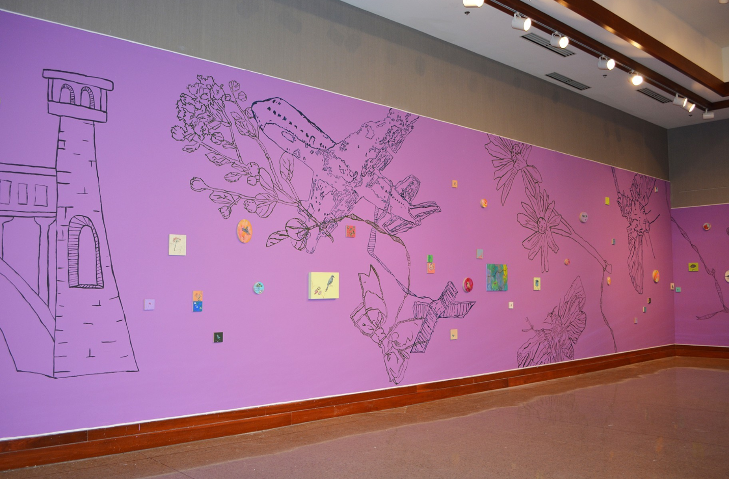 Installation Detail, "Connate" 2015