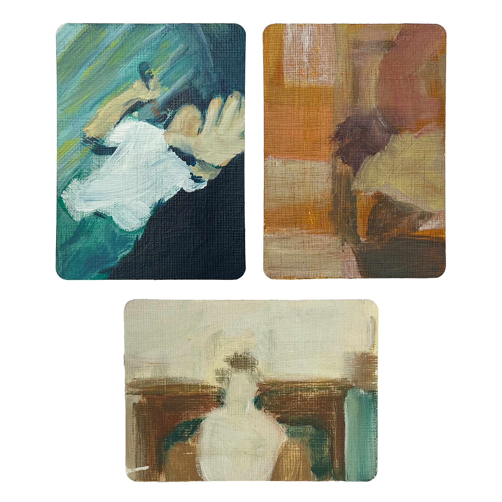 The Boys, Acrylic on Paper