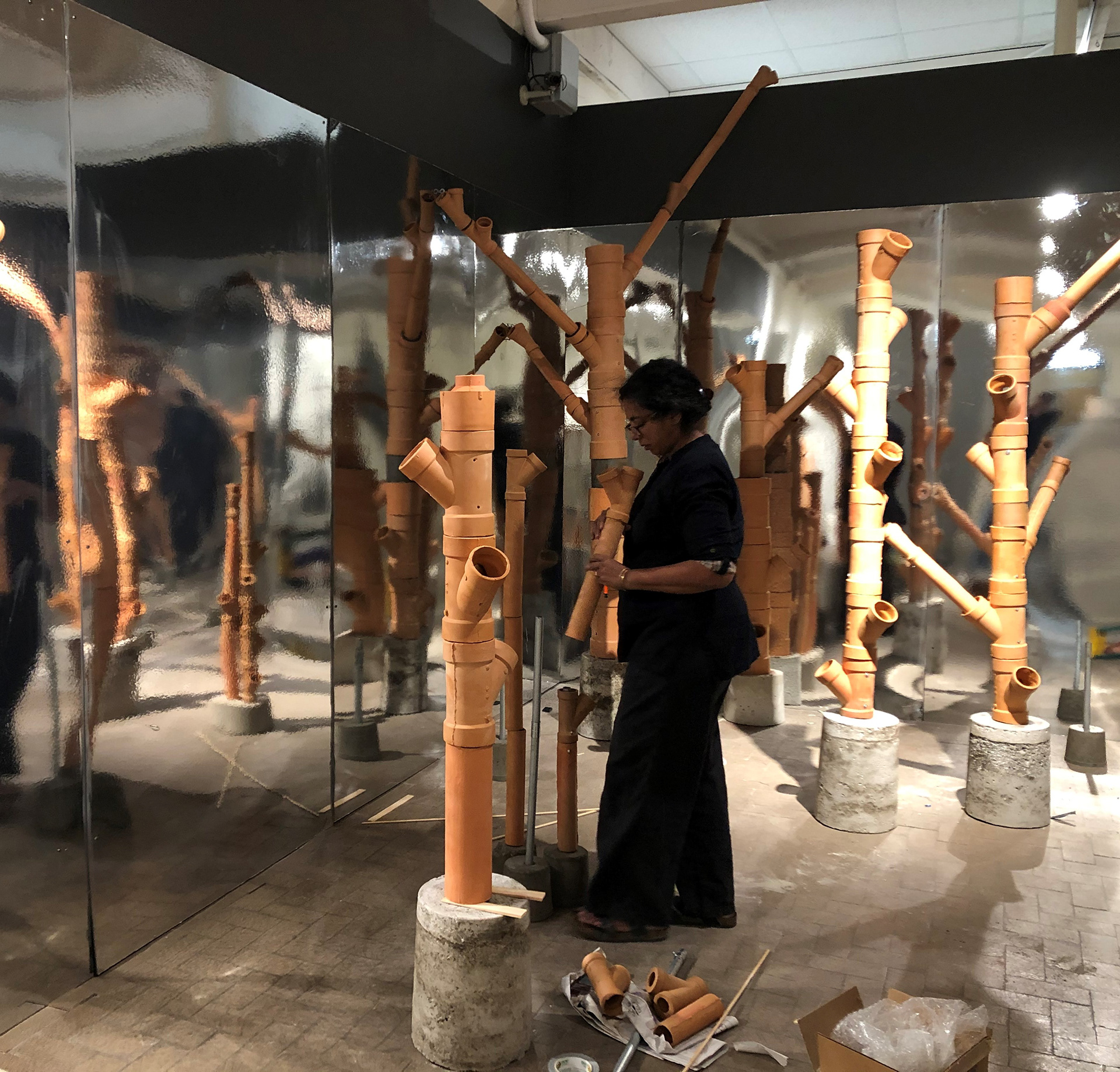 Installation of In/Sight. Roswell, New Mexico.