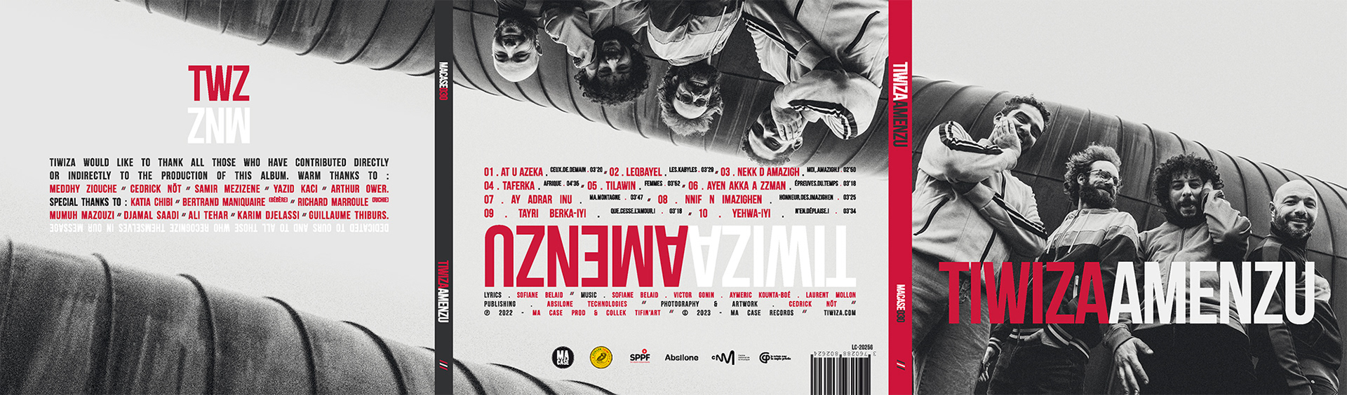 Tiwiza - Digipack - Extérieur