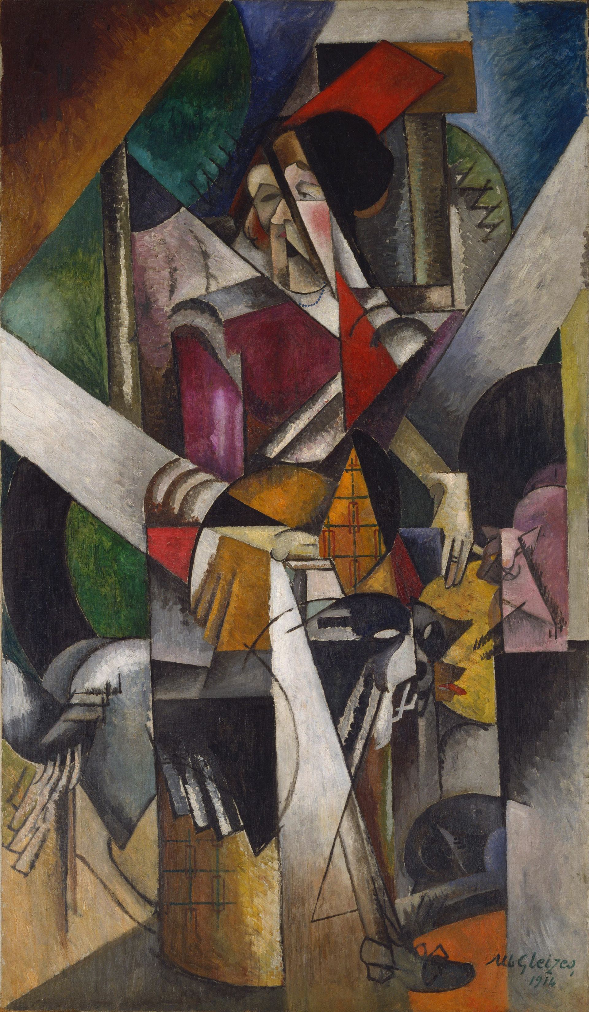 By Albert Gleizes - Peggy Guggenheim Collection and here, PD-US, https://en.wikipedia.org/w/index.php?curid=59781742