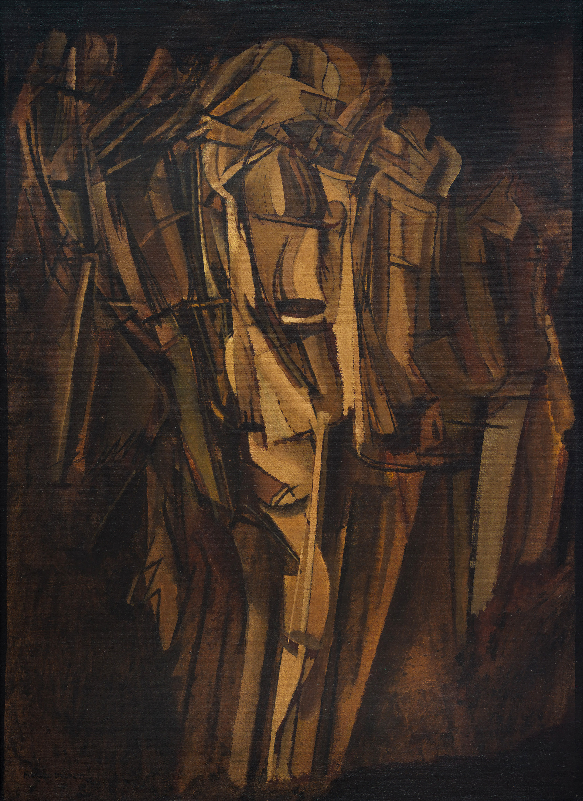 By Marcel Duchamp (1887-1968) - Guggenheim, PD-US, https://en.wikipedia.org/w/index.php?curid=38829201
