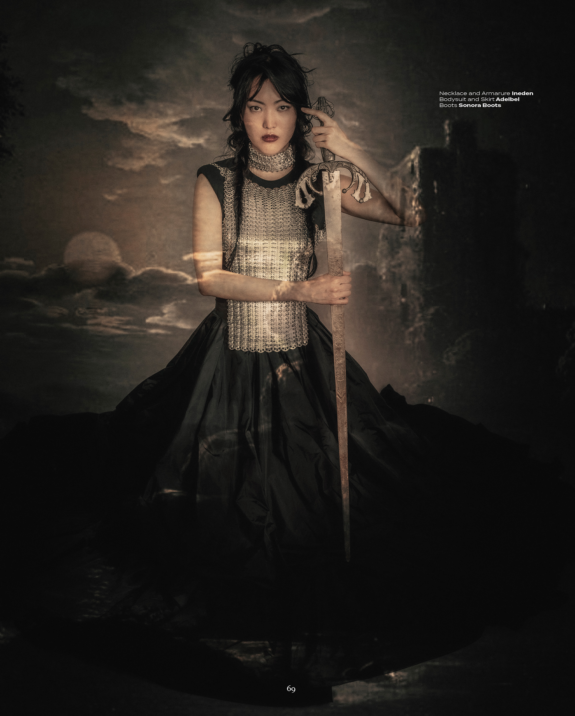 photographer Myriam Tisbo; stylist Enza Martino, assisted by Federica Mirolla; mua Giulia Antonioli; hair stylist Paolo Cherchi