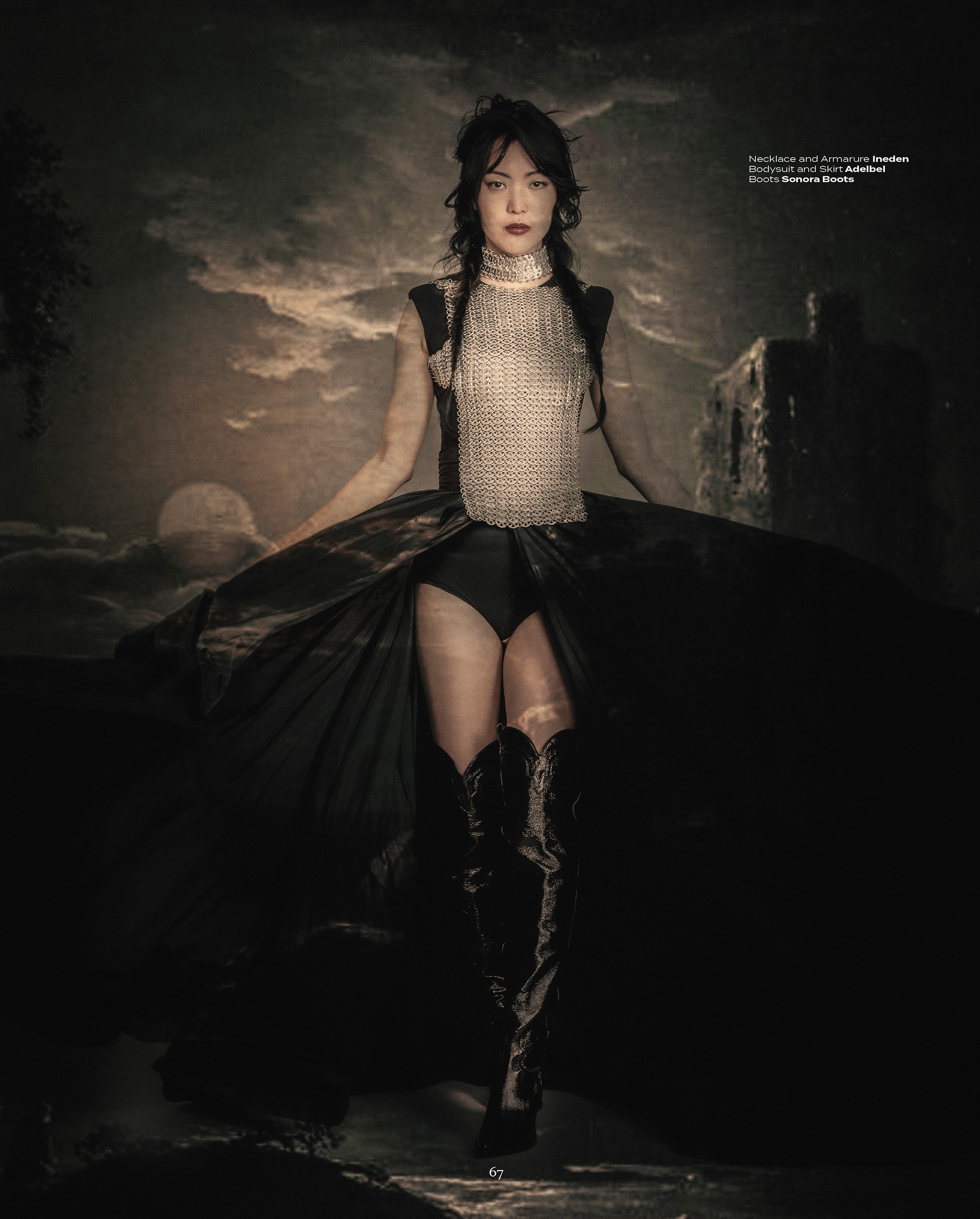 photographer Myriam Tisbo; stylist Enza Martino, assisted by Federica Mirolla; mua Giulia Antonioli; hair stylist Paolo Cherchi