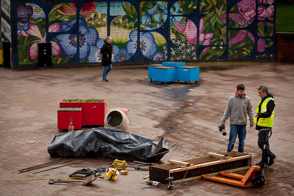 Getting it in! - Thanks for being there Dan Higginson and Tom. Ph Tom Sparey