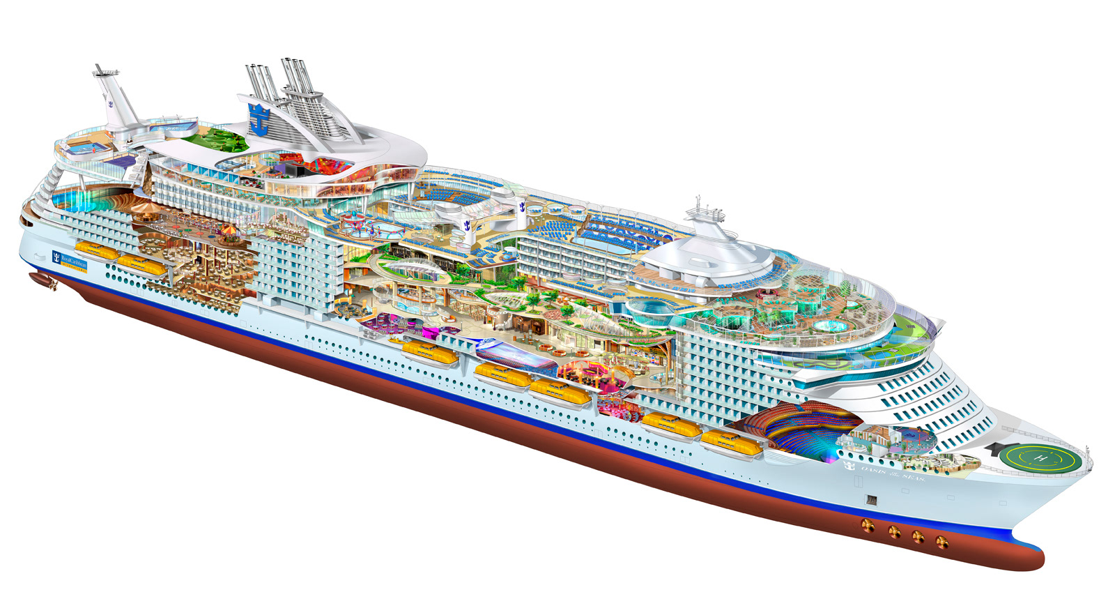 royal caribbean cruise ship clip art