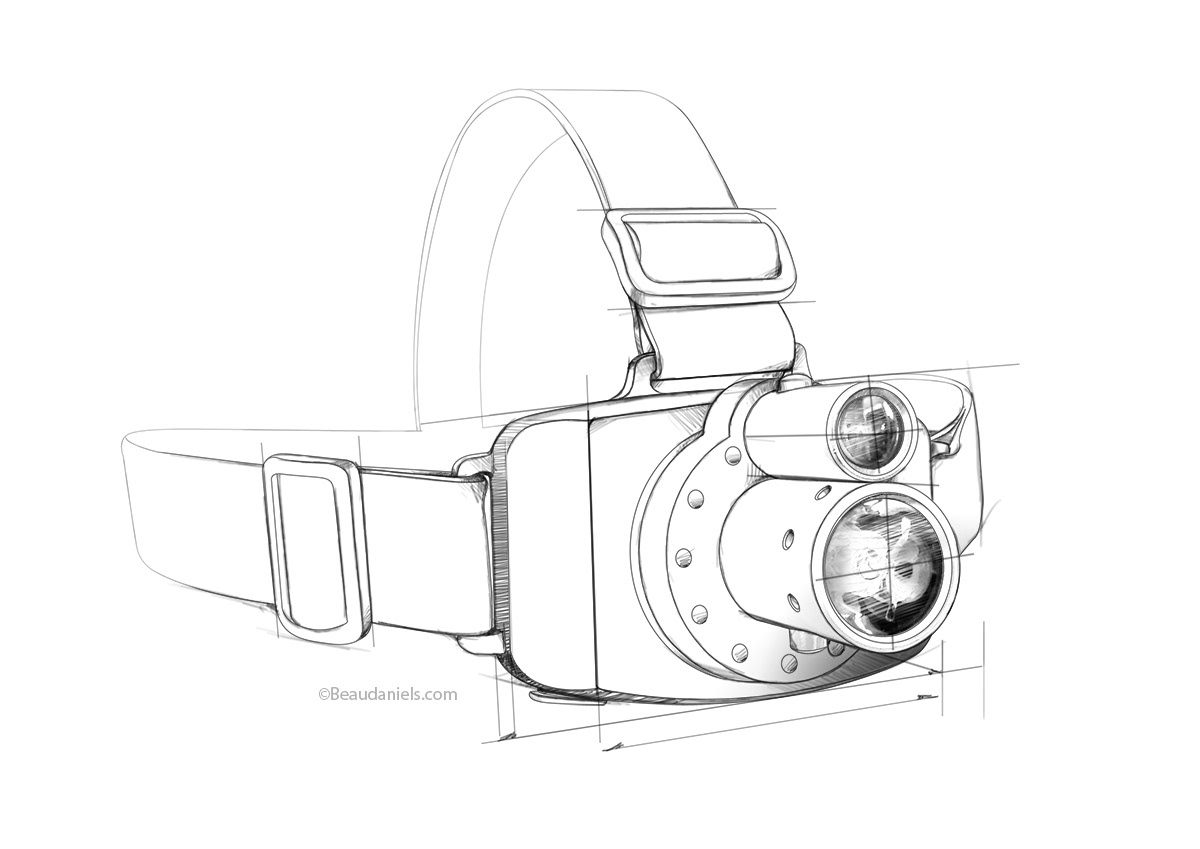 Restoration Hardware. Head lamp.