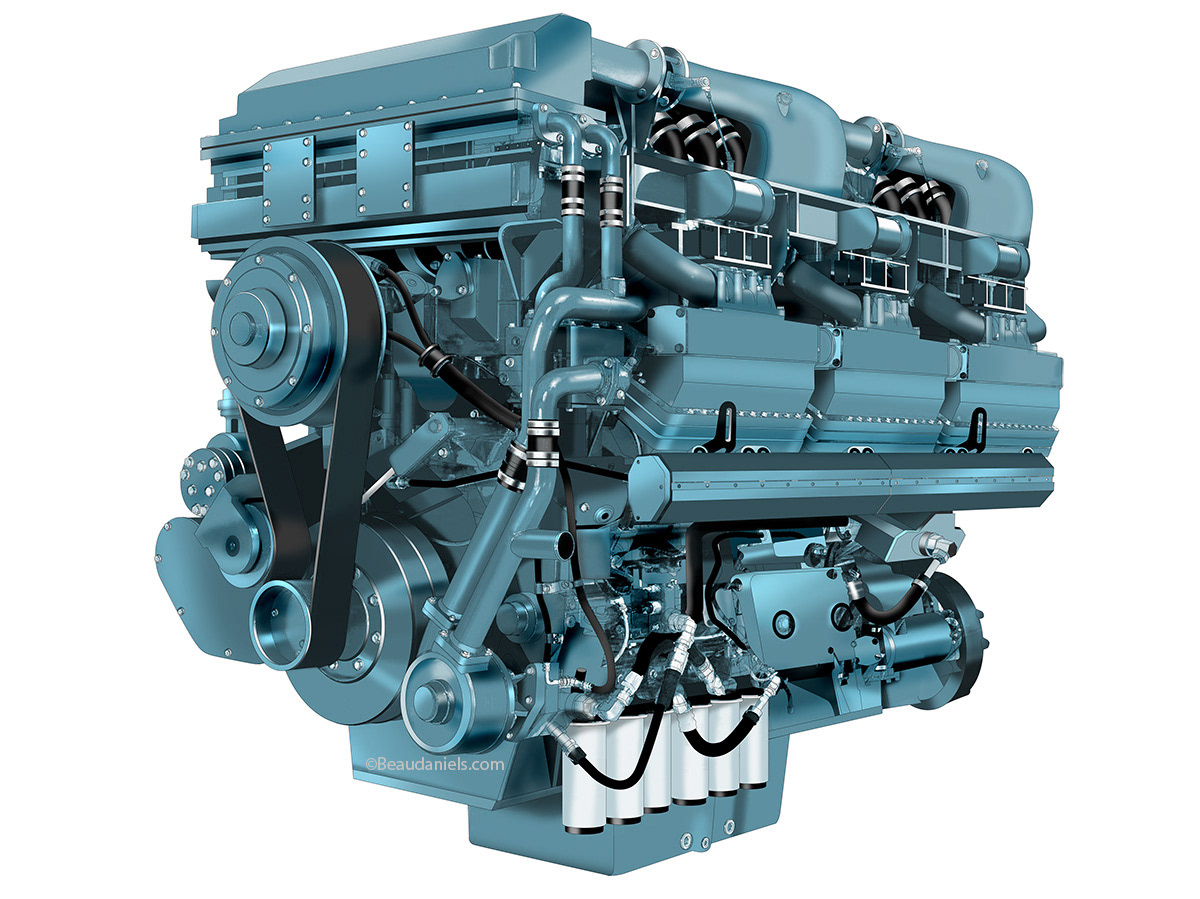 Realistic generic HGV engine.