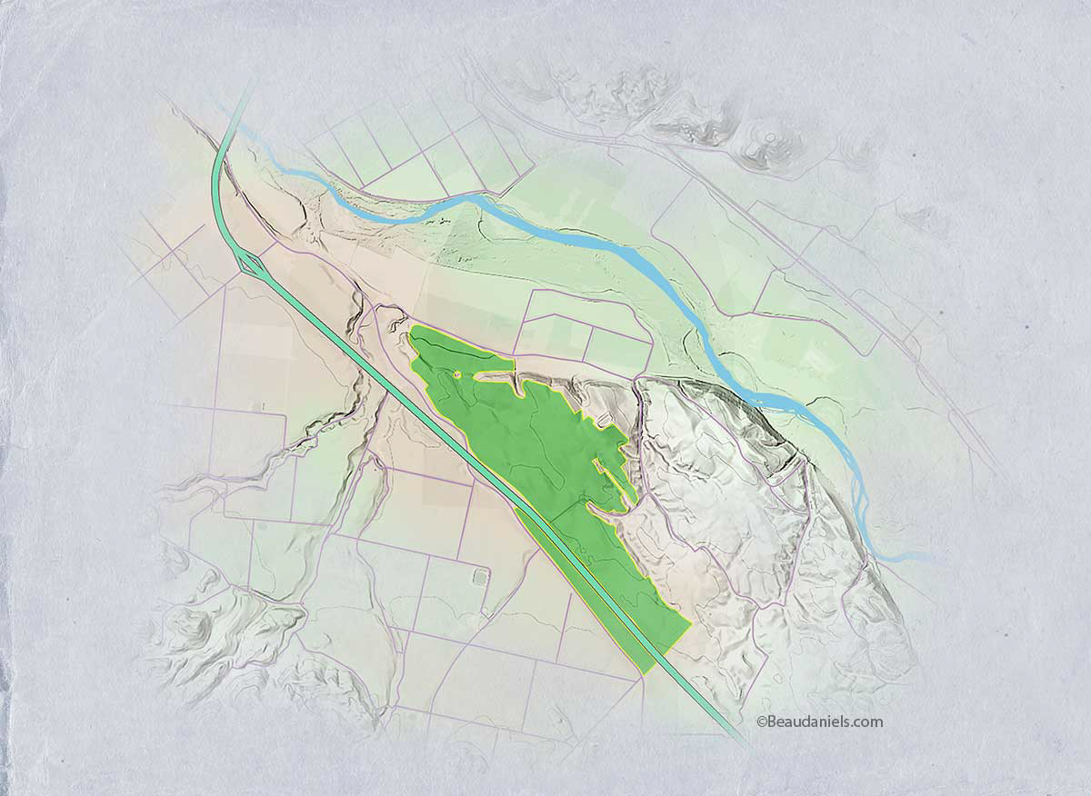 Individual vineyard map