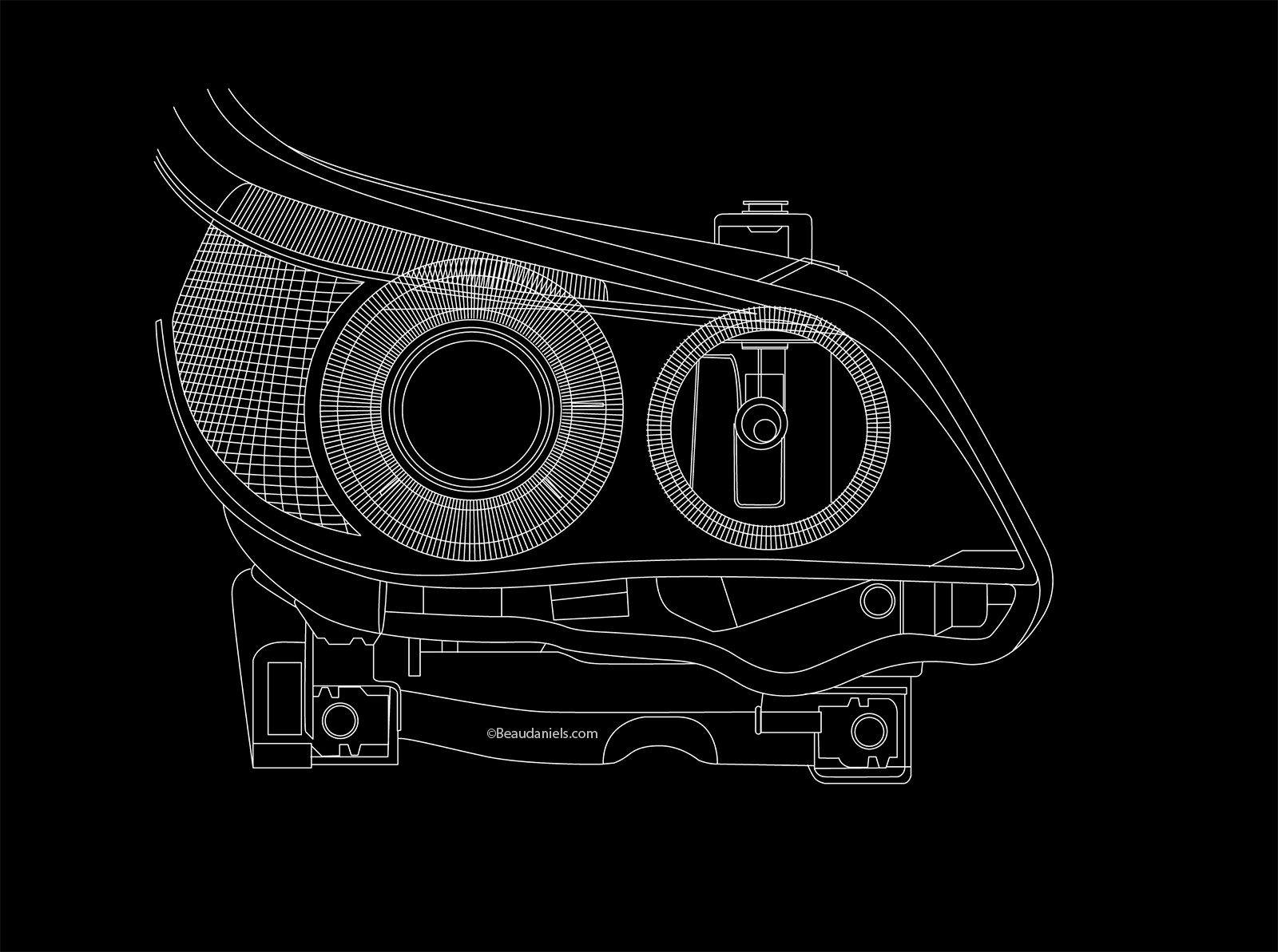 Line art for 'AngelEyes'